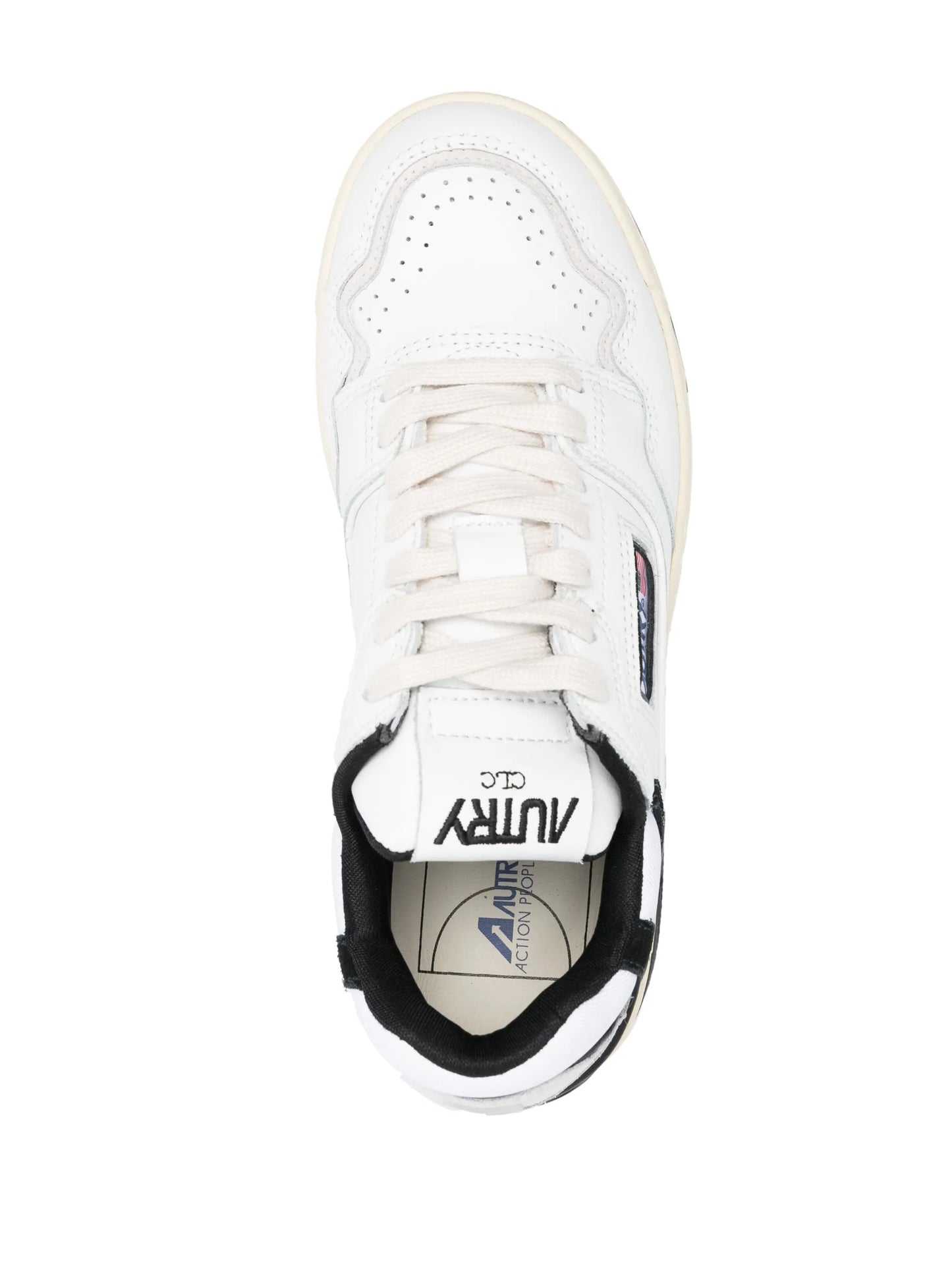 CLC panelled leather sneakers