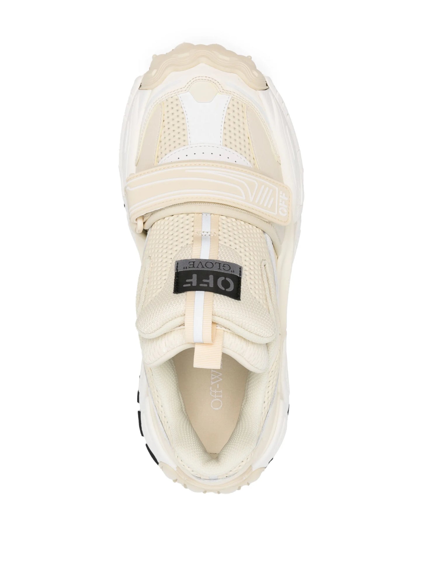 Glove panelled slip-on sneakers