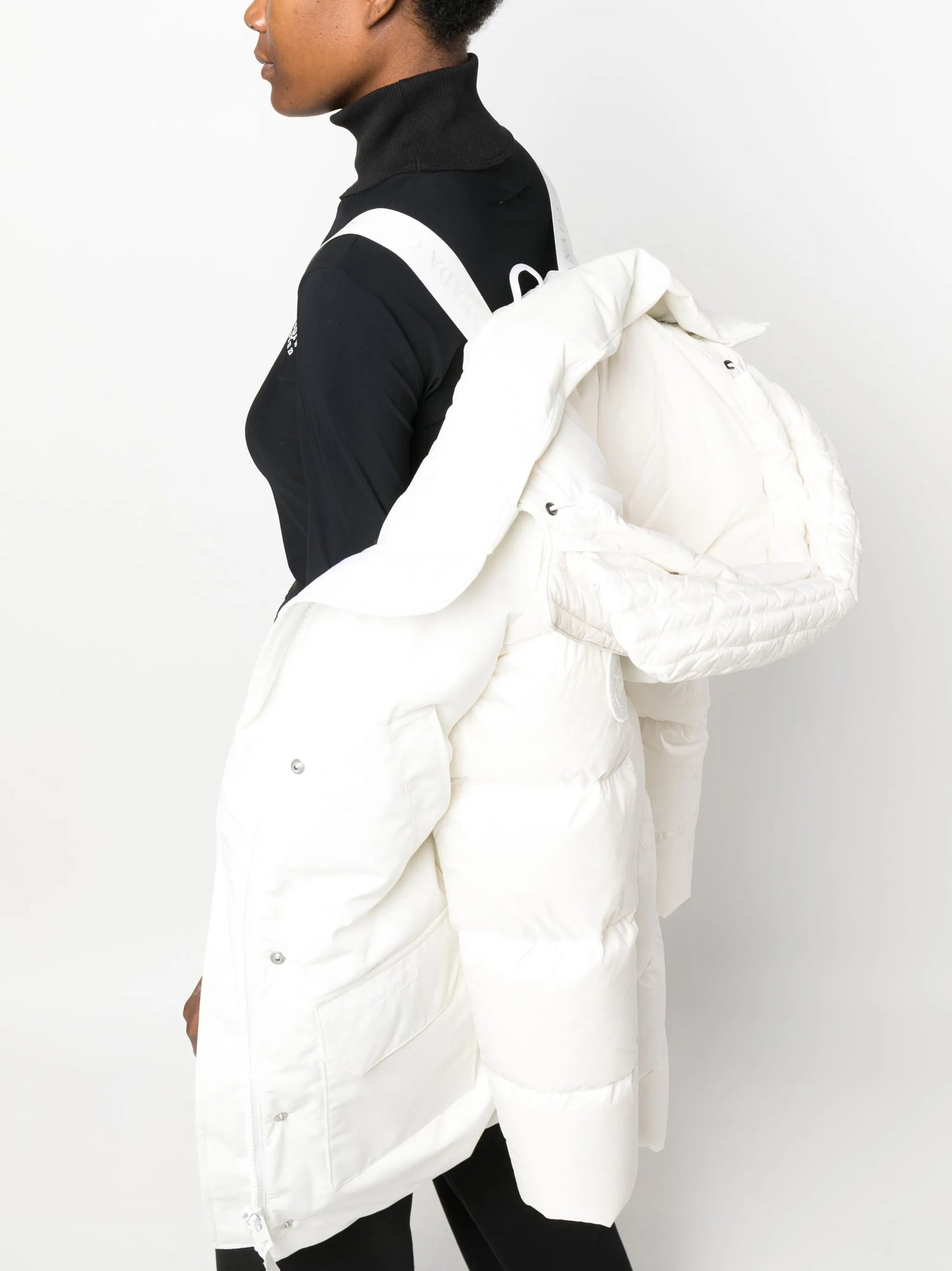 Trillium hooded parka jacket