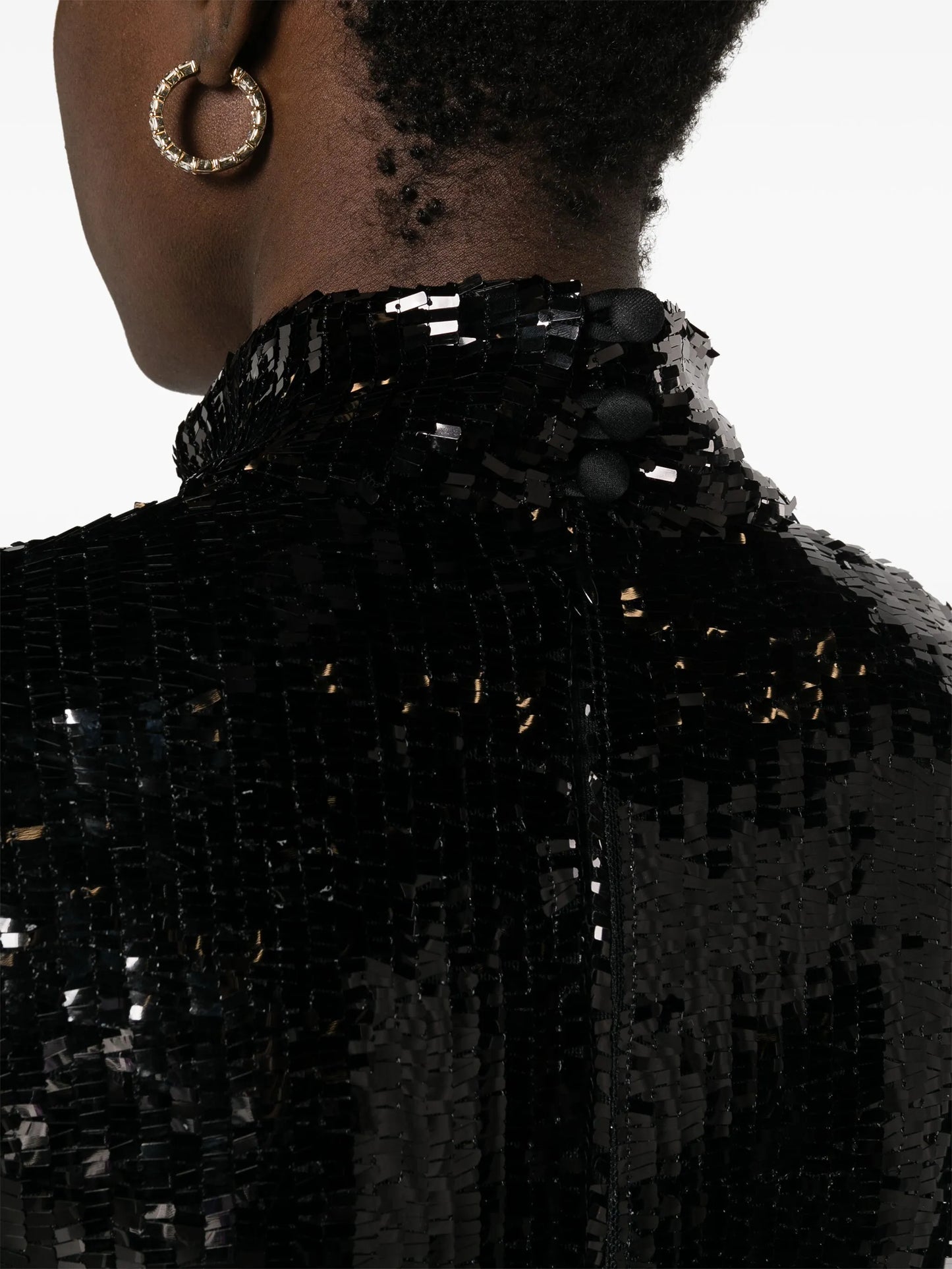 Del Rio sequined maxi dress