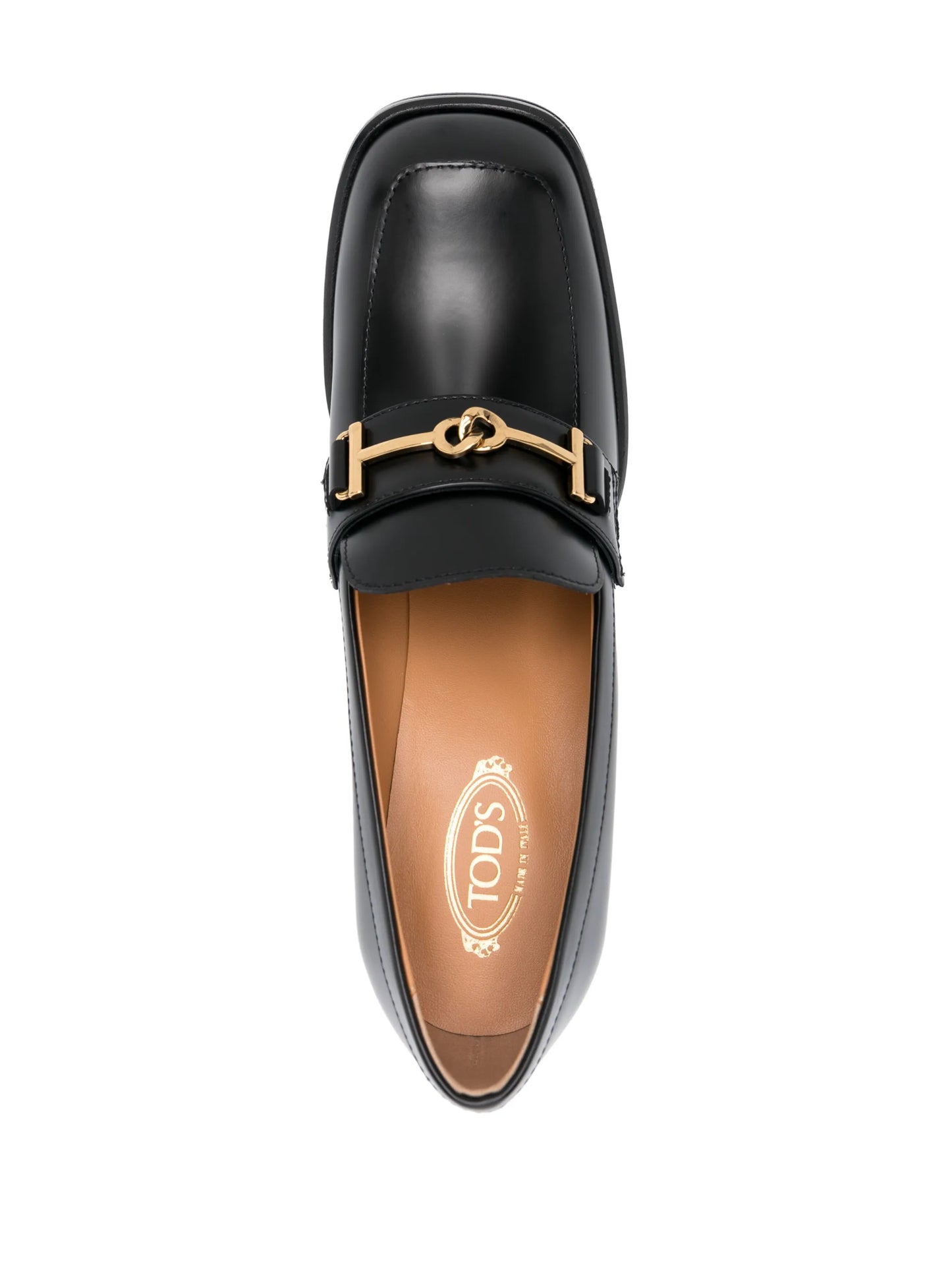 90mm leather pumps