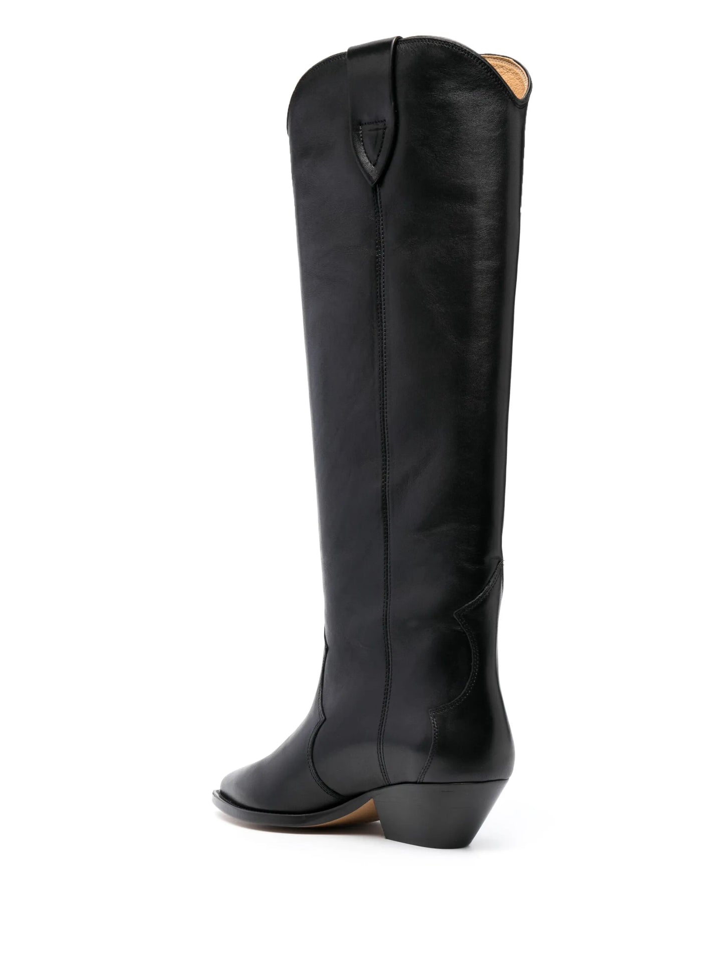 Denvee 40mm leather cowboy boots