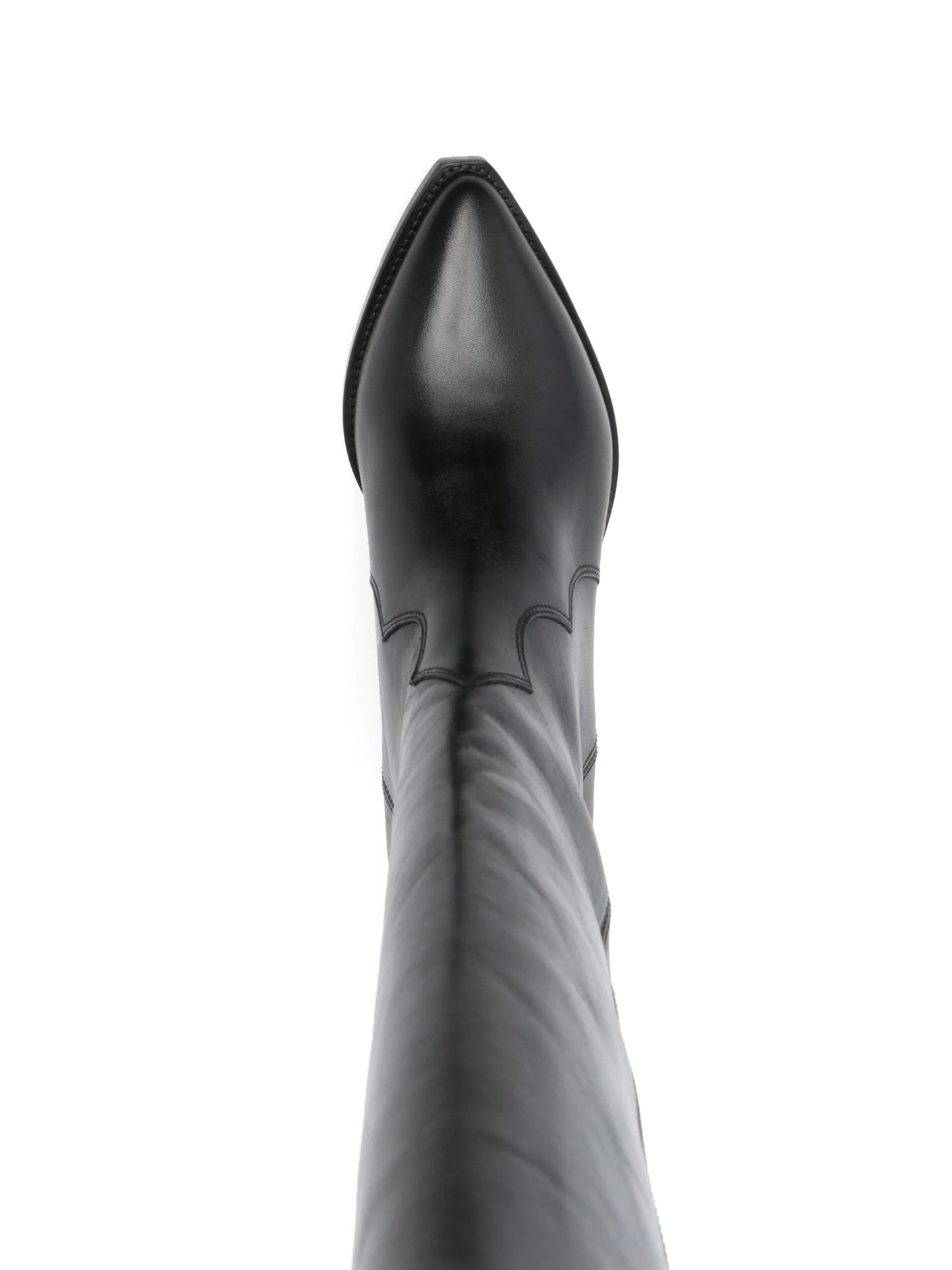 Denvee 40mm leather cowboy boots