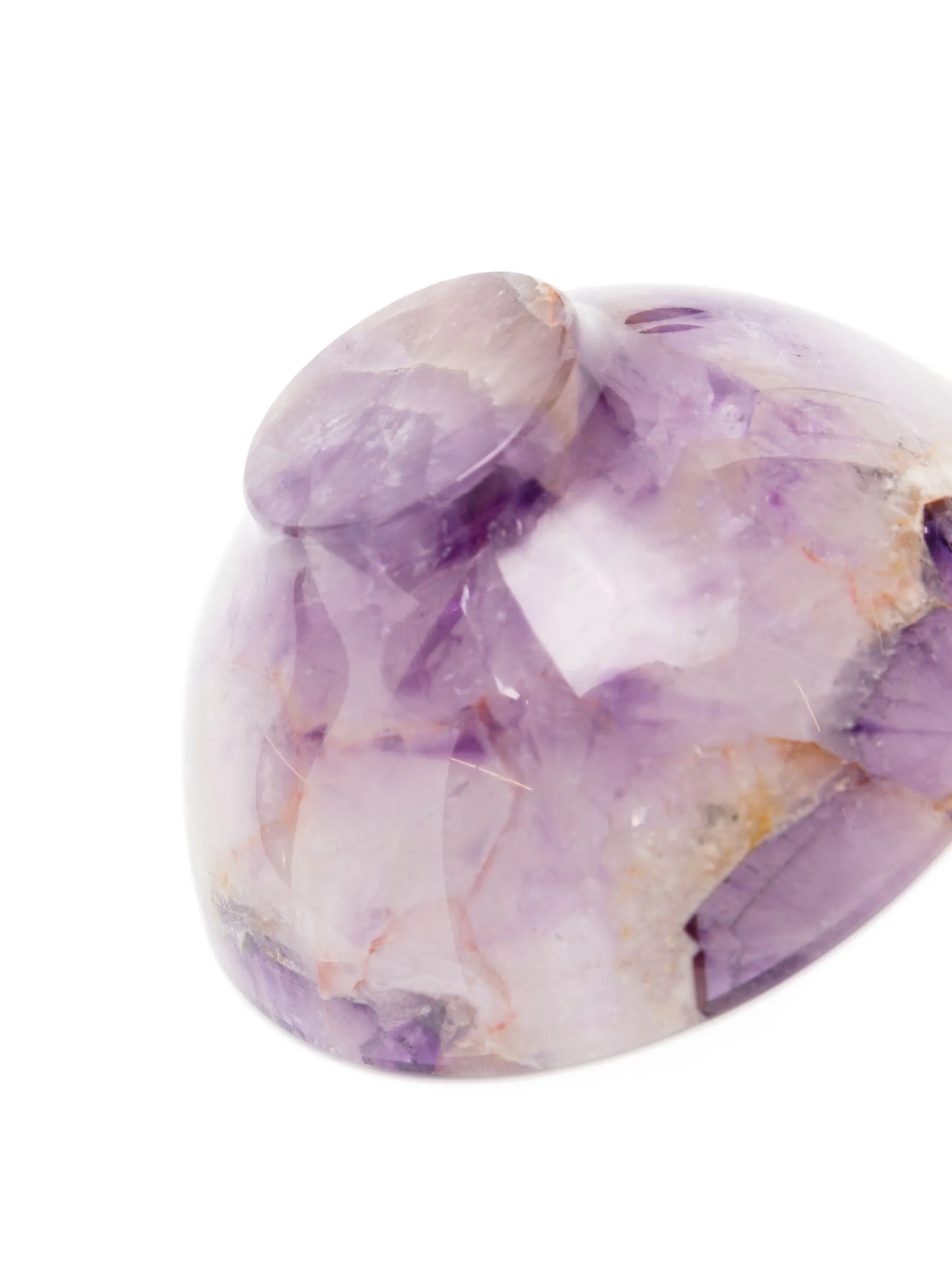 Amethyst stone trinket dish