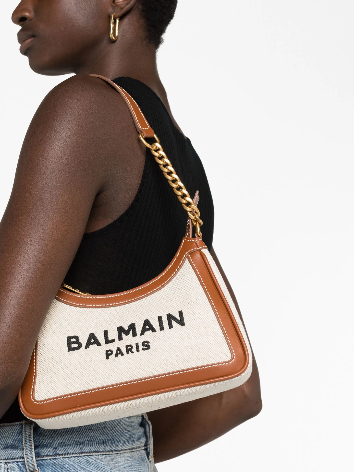 B-Army logo-print shoulder bag