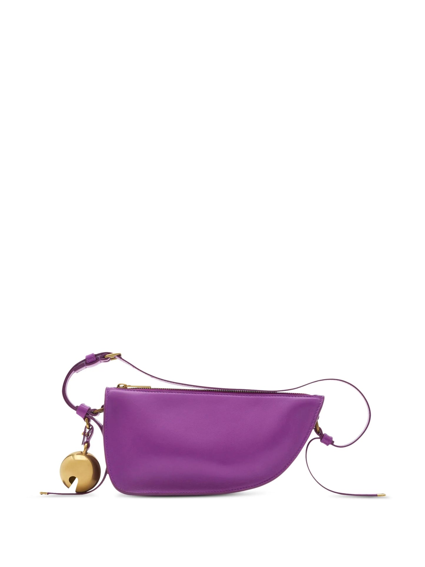 EKD-motif leather shoulder bag