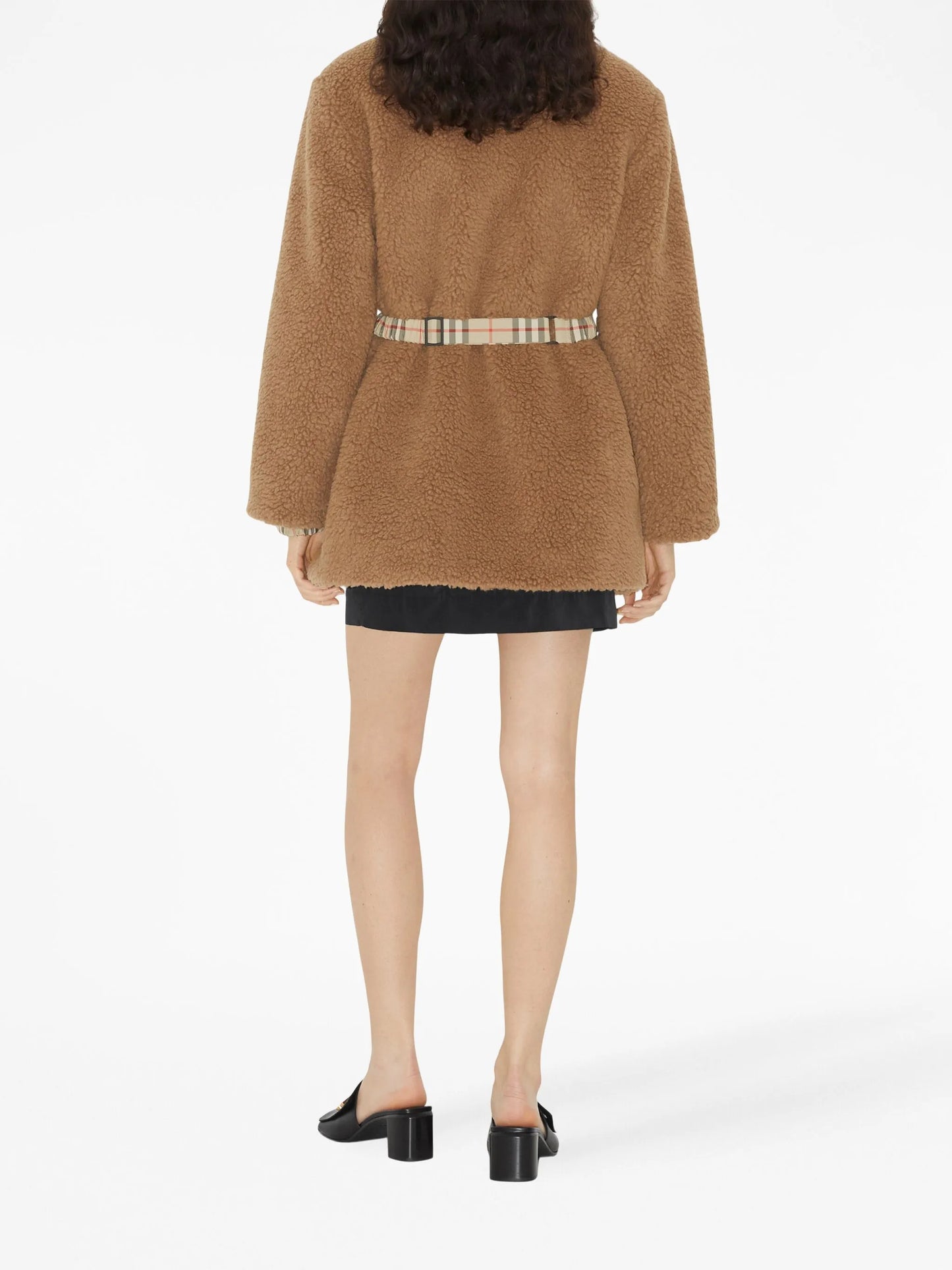 EKD embroidered fleece coat