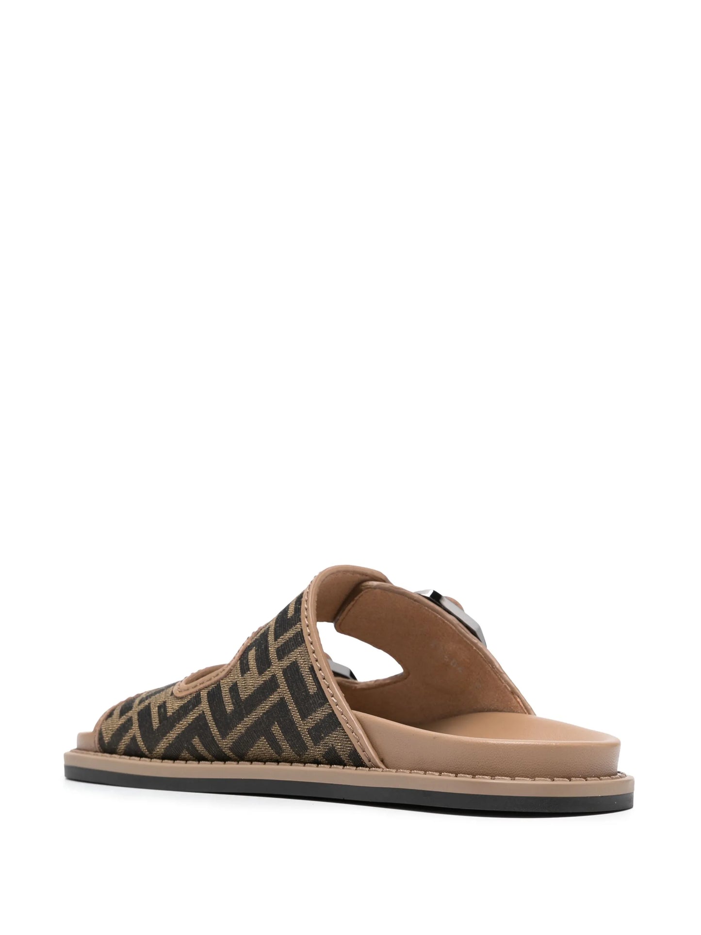 Feel FF-jacquard sandals