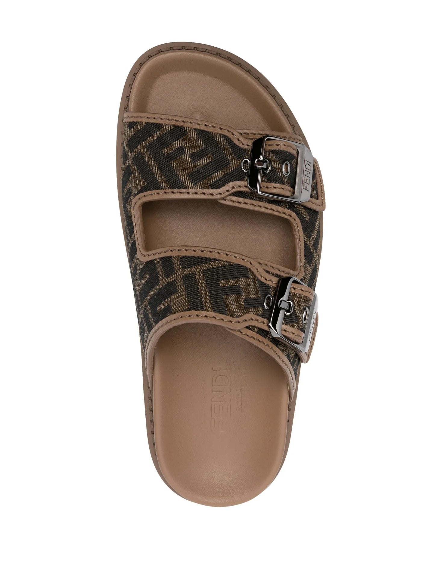 Feel FF-jacquard sandals