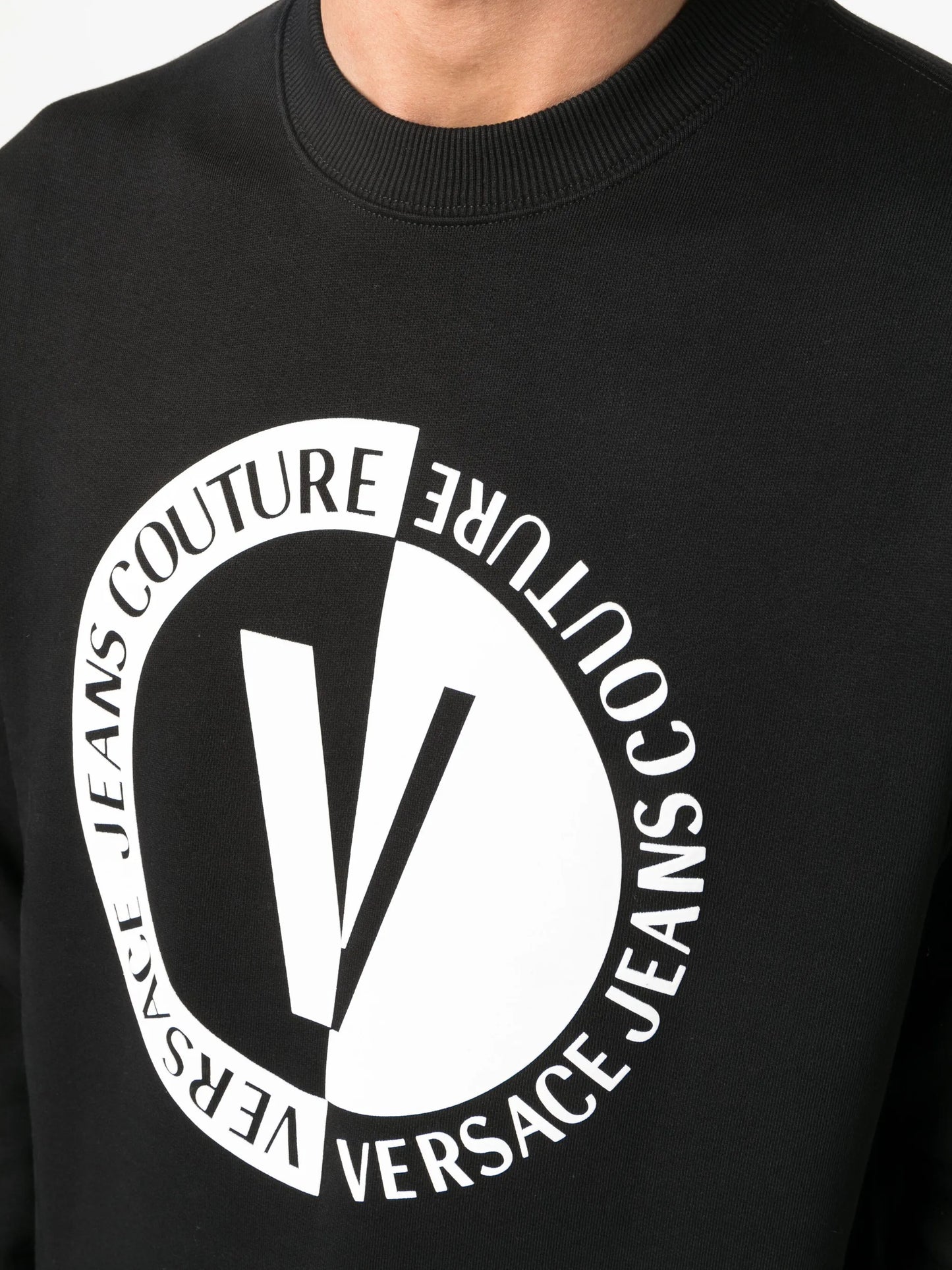 logo-print cotton sweatshirt