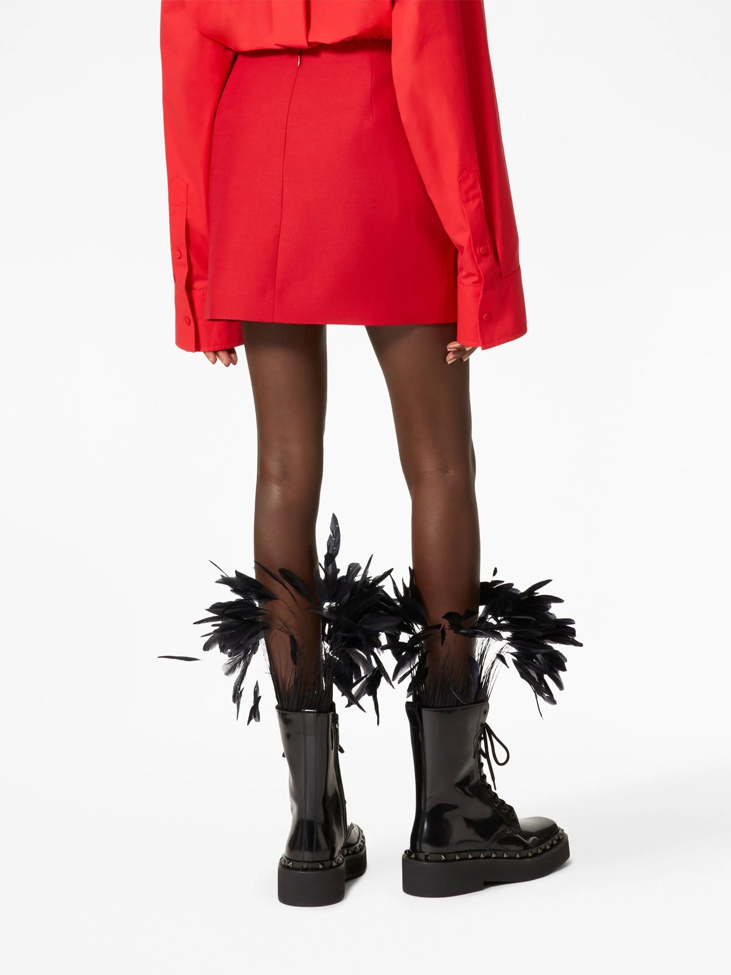 Crepe Couture mini skirt
