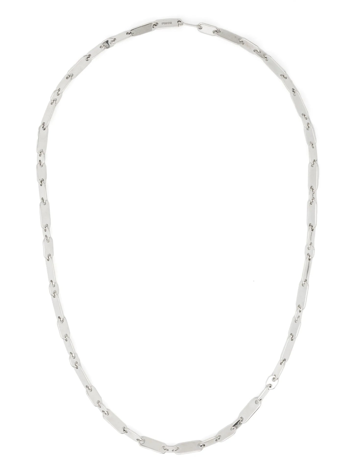 Monolinka logo-engraved necklace