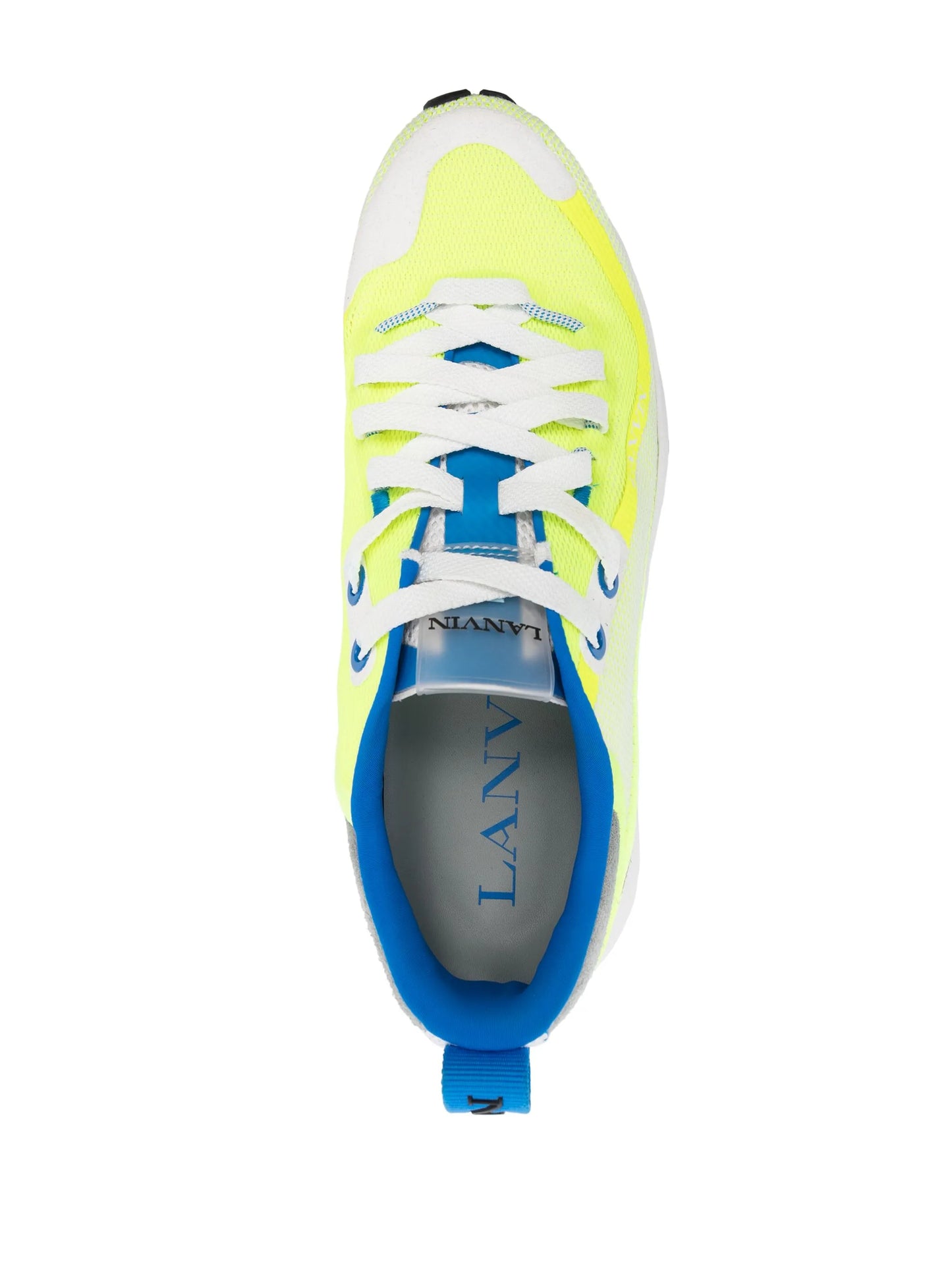 logo-detail mesh sneakers
