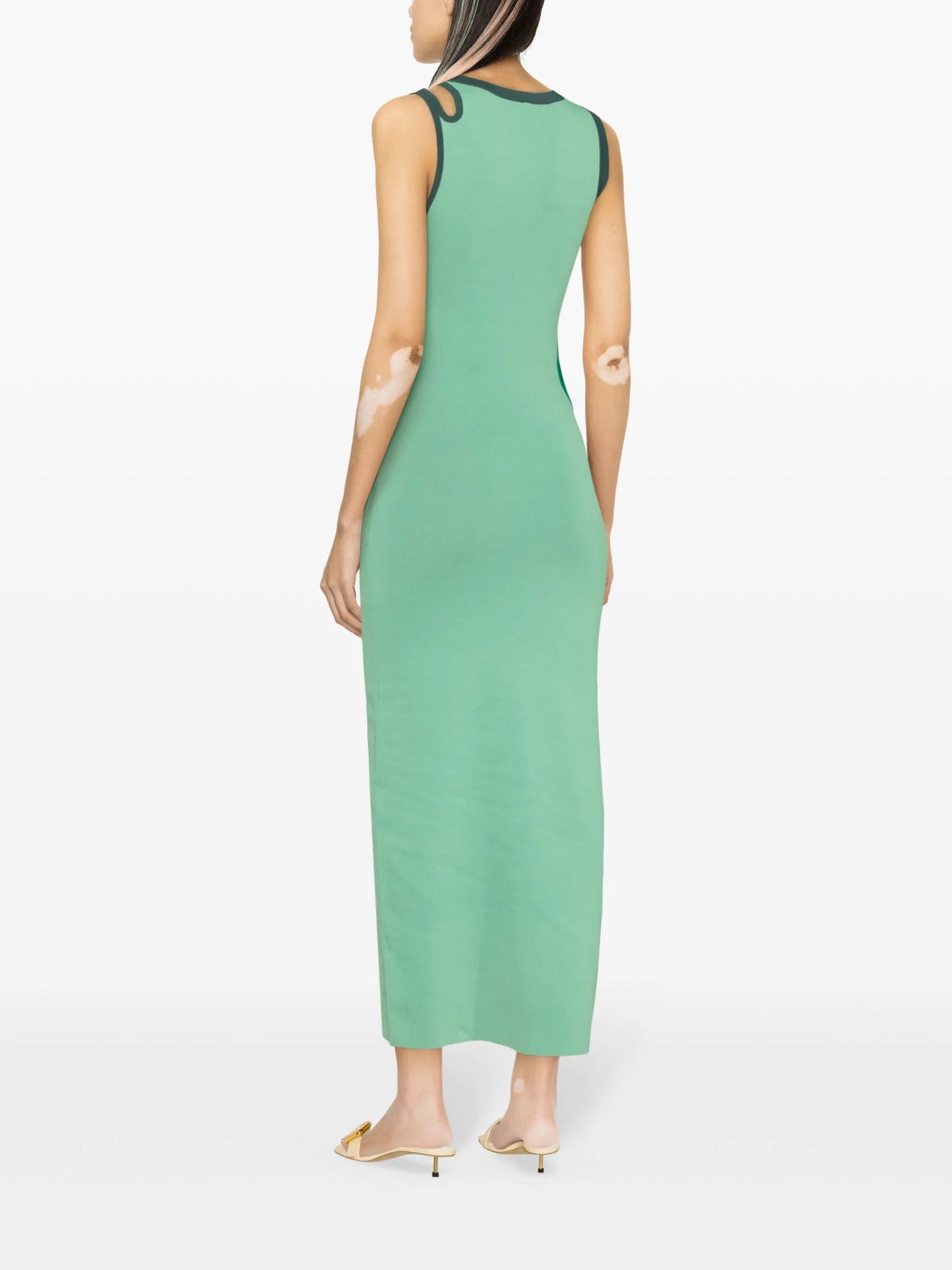Salvador cut-out detailed dress