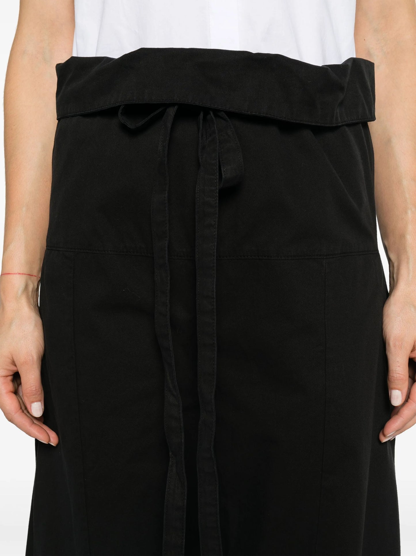 Fisherman straight-leg trousers