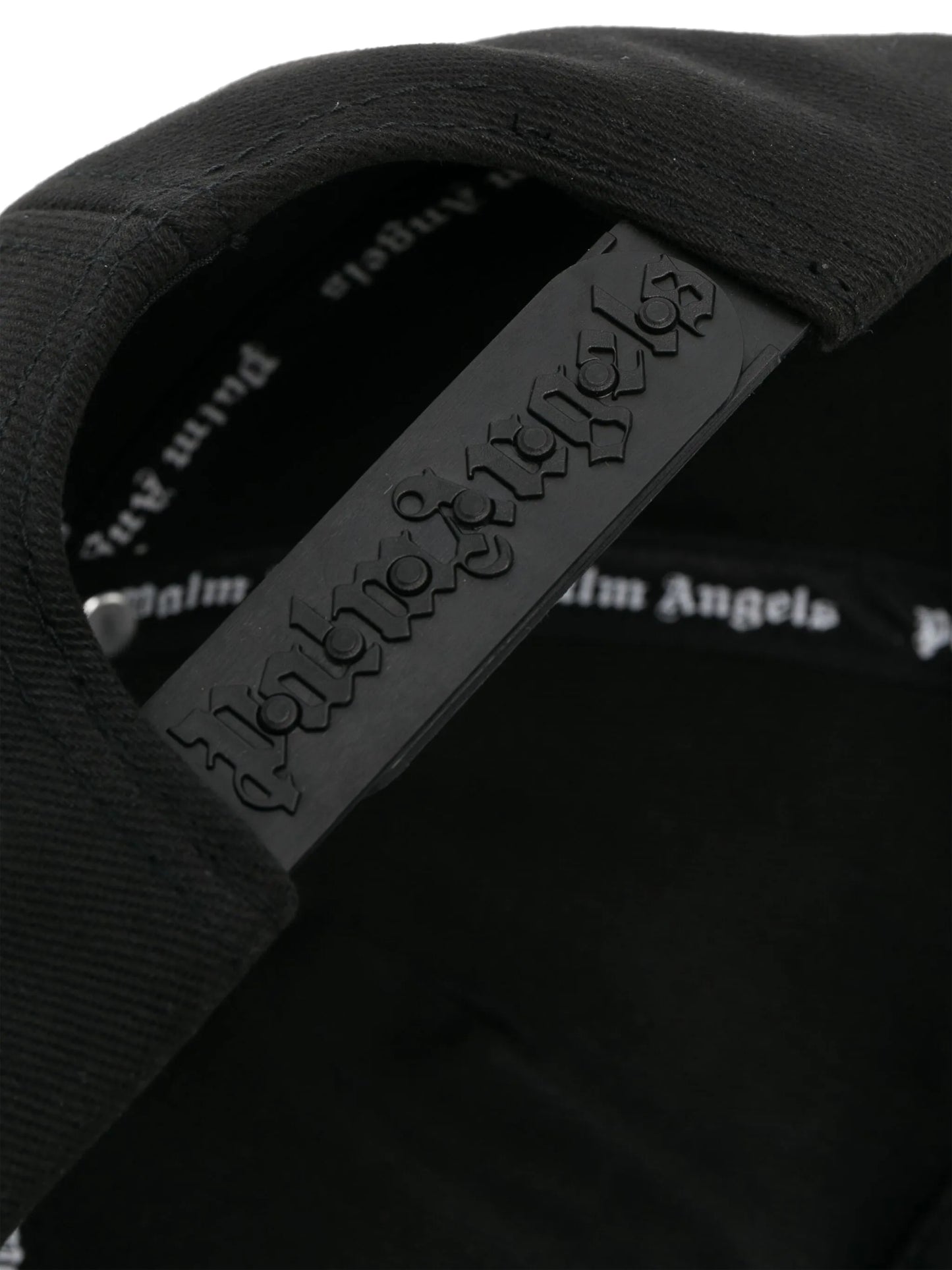 logo-print cotton cap
