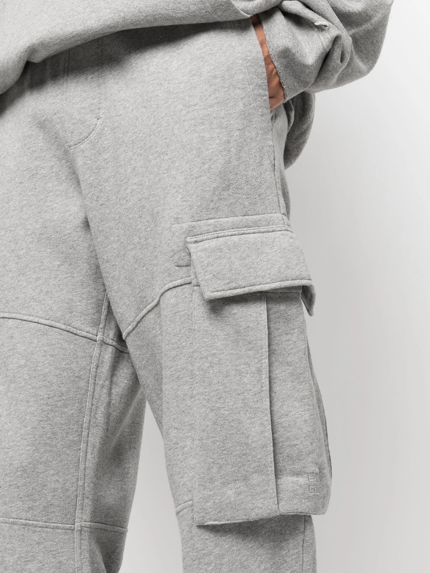 cargo cotton track pants