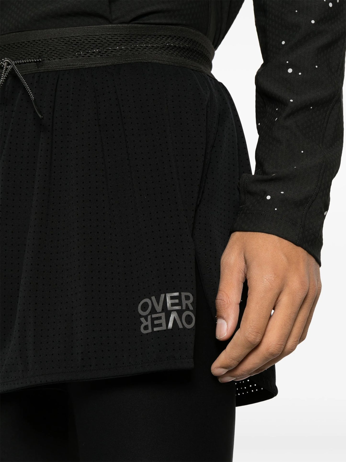 double-layered running shorts