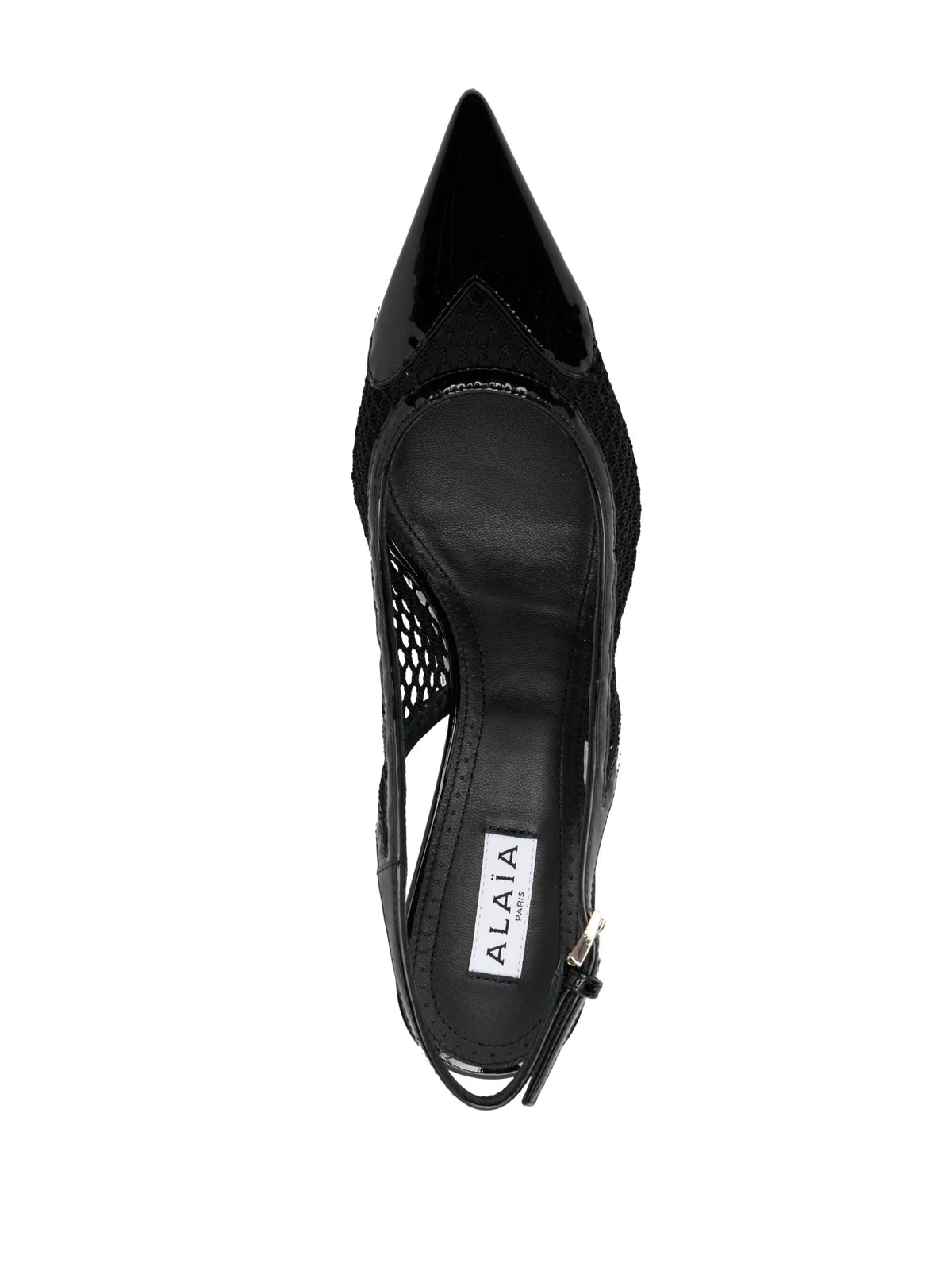 55mm Le Coeur slingback leather pumps