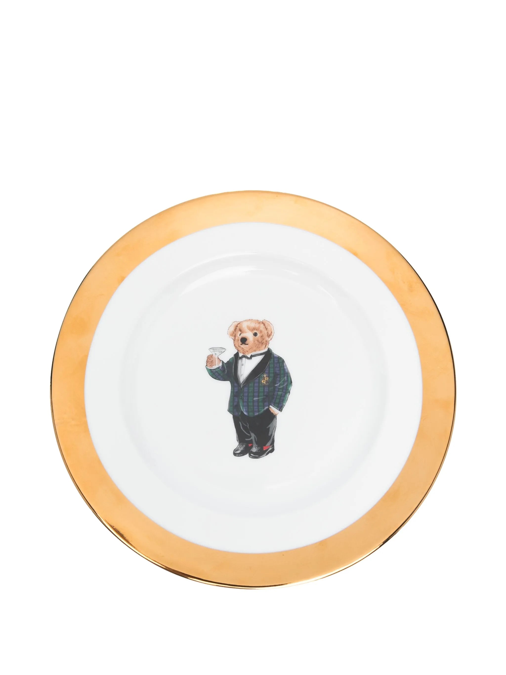 Thompson Polo Bear plate & mug gift set (set of four)