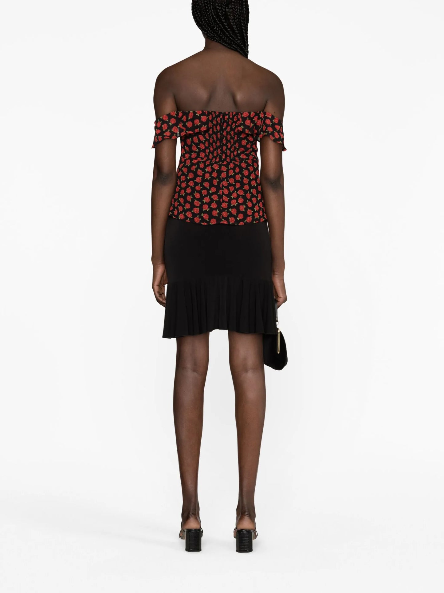 Delaney floral-print top
