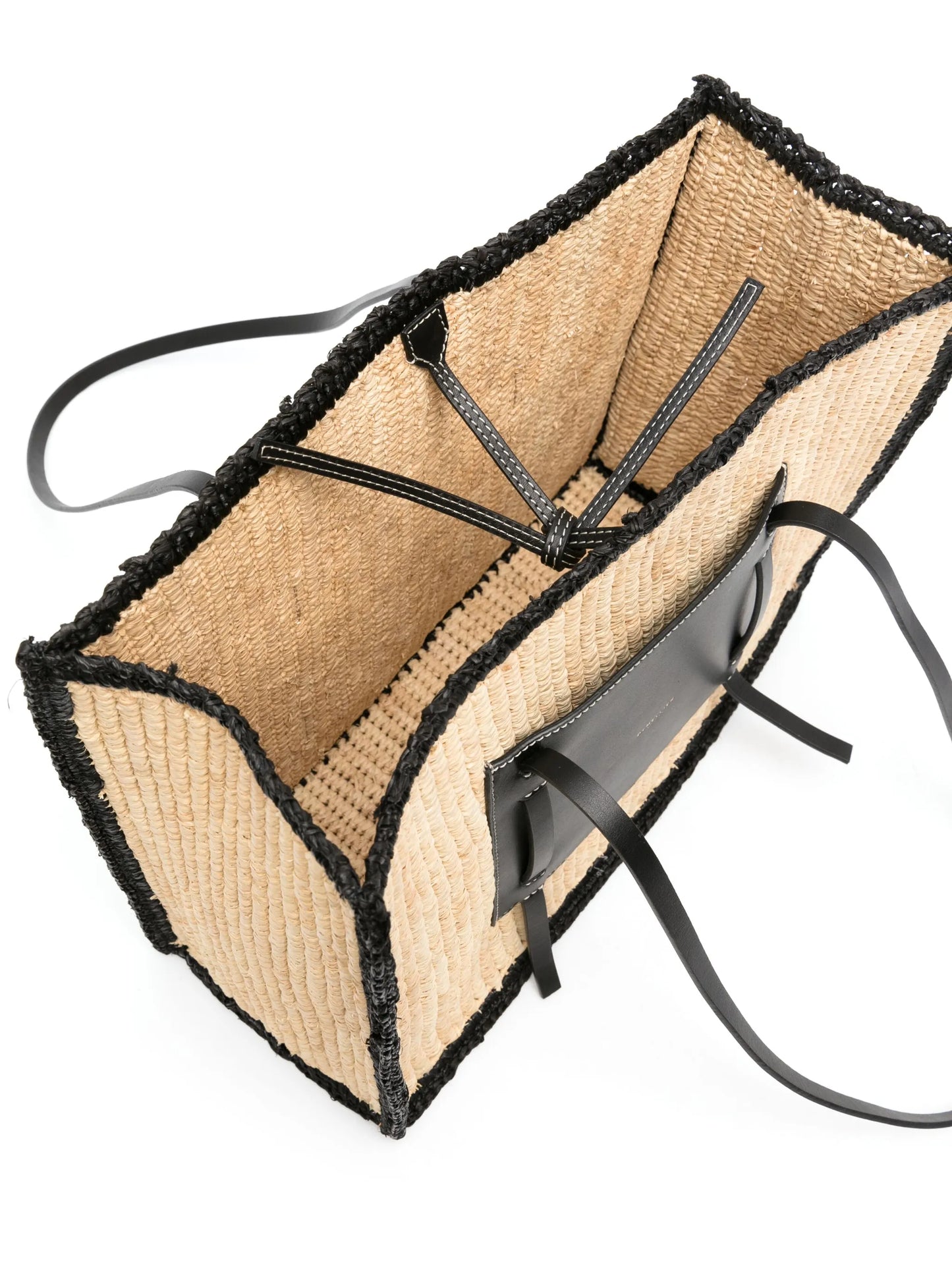 Capri raffia tote bag