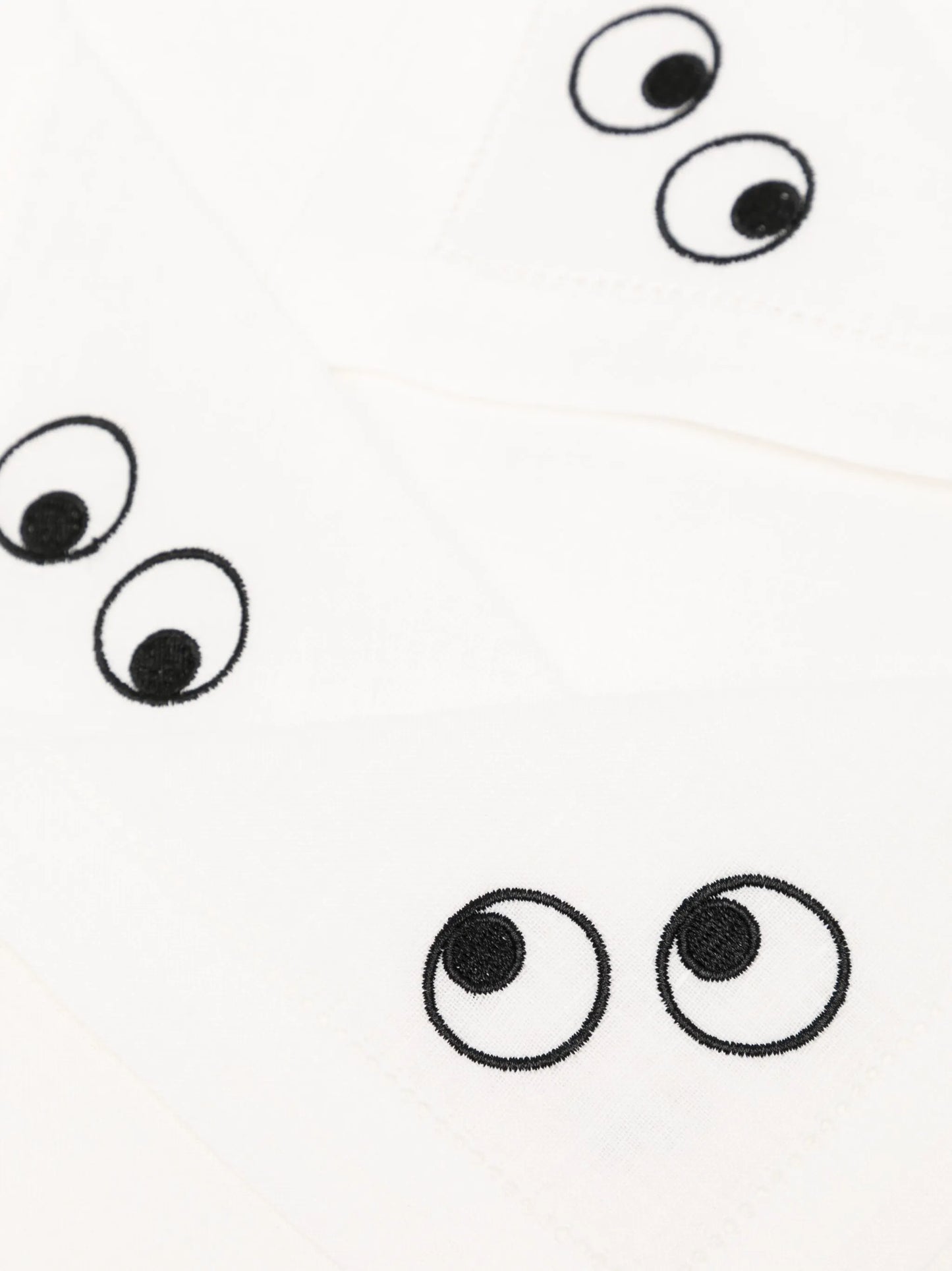 embroidered-motif linen napkins (set of four)