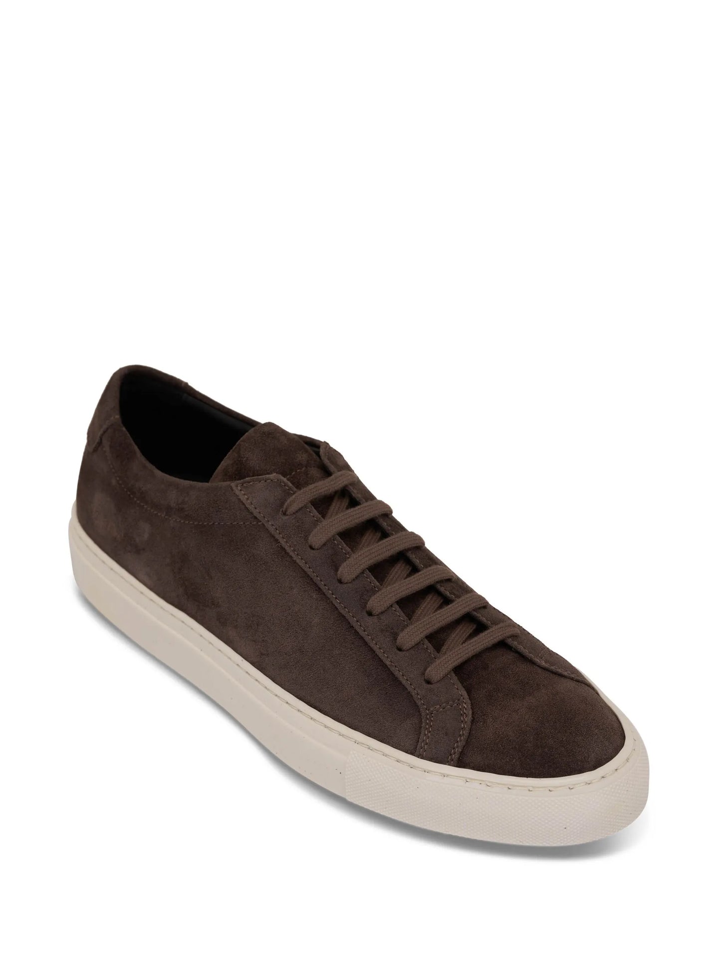 round-toe lace-up sneakers