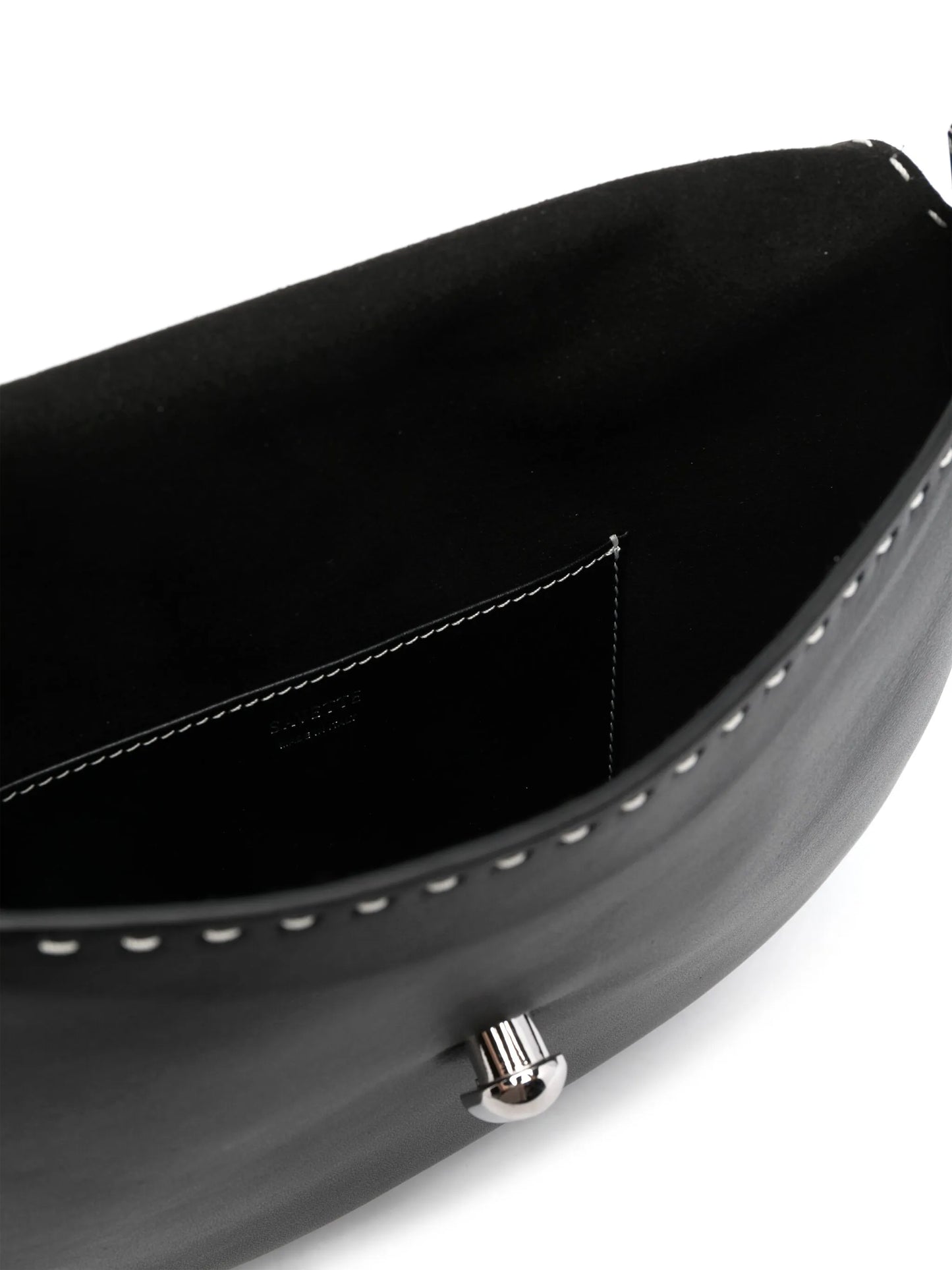 Tondo leather shoulder bag