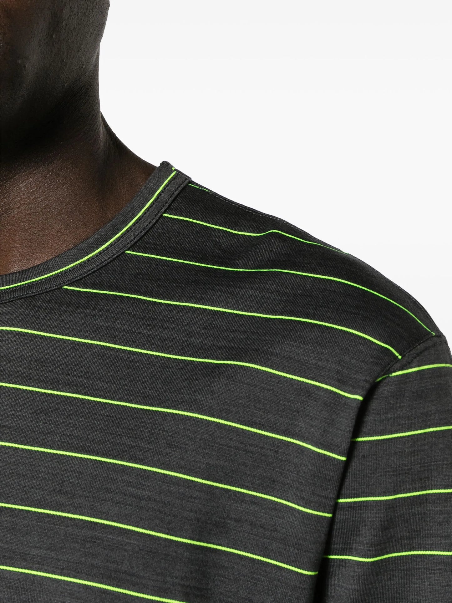 striped jersey T-shirt