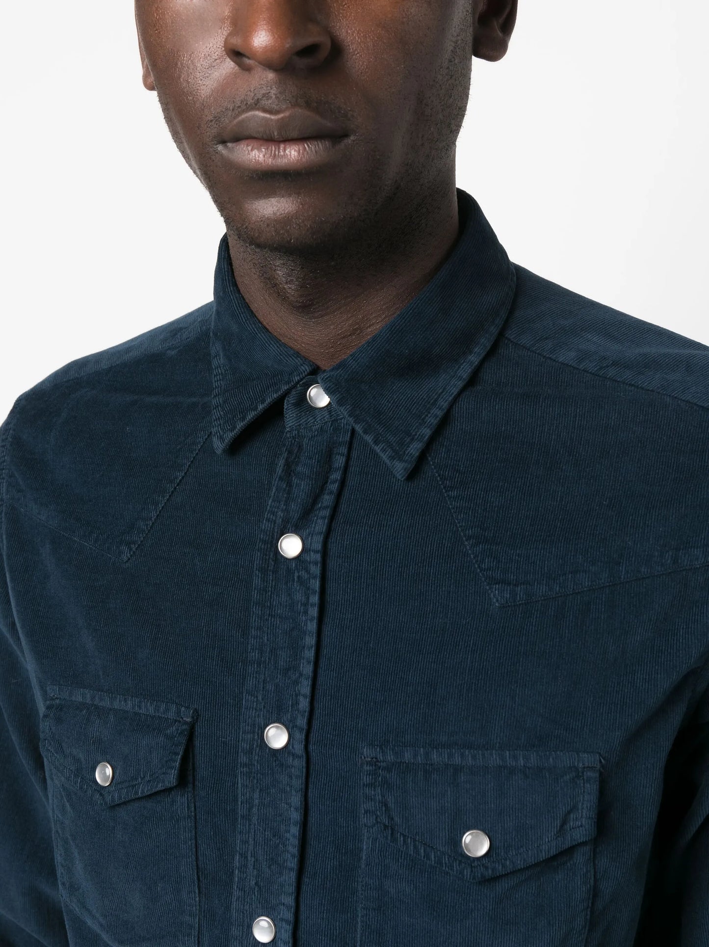 long-sleeve cotton shirt