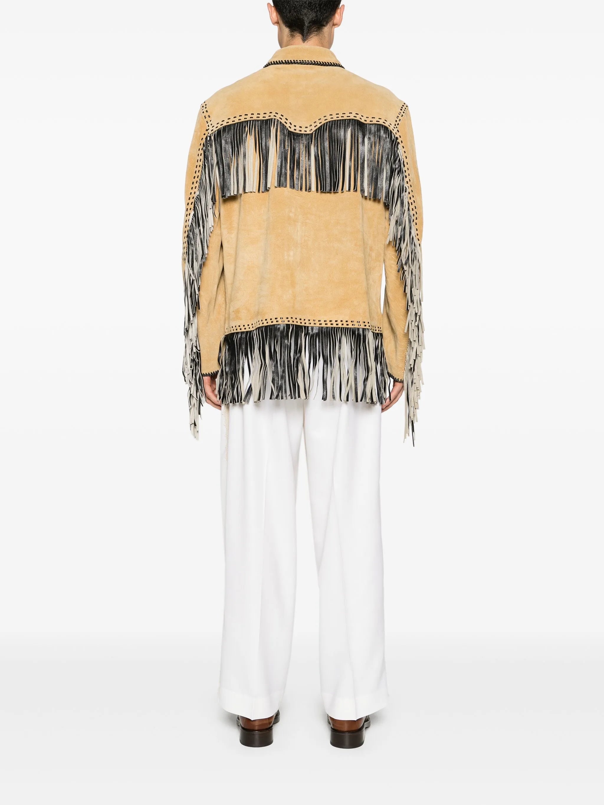 Appalachian fringed suede jacket