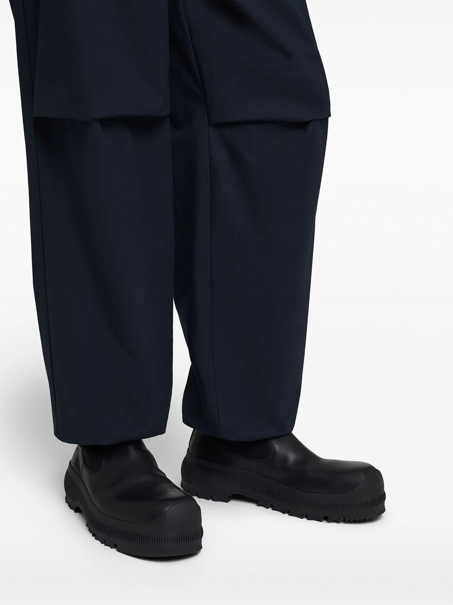 leather Chelsea boots