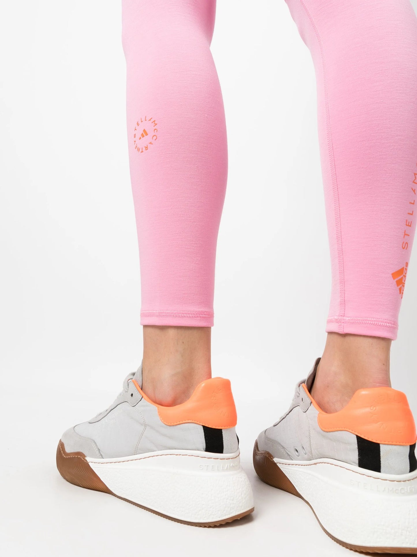 logo-print high-waisted leggings