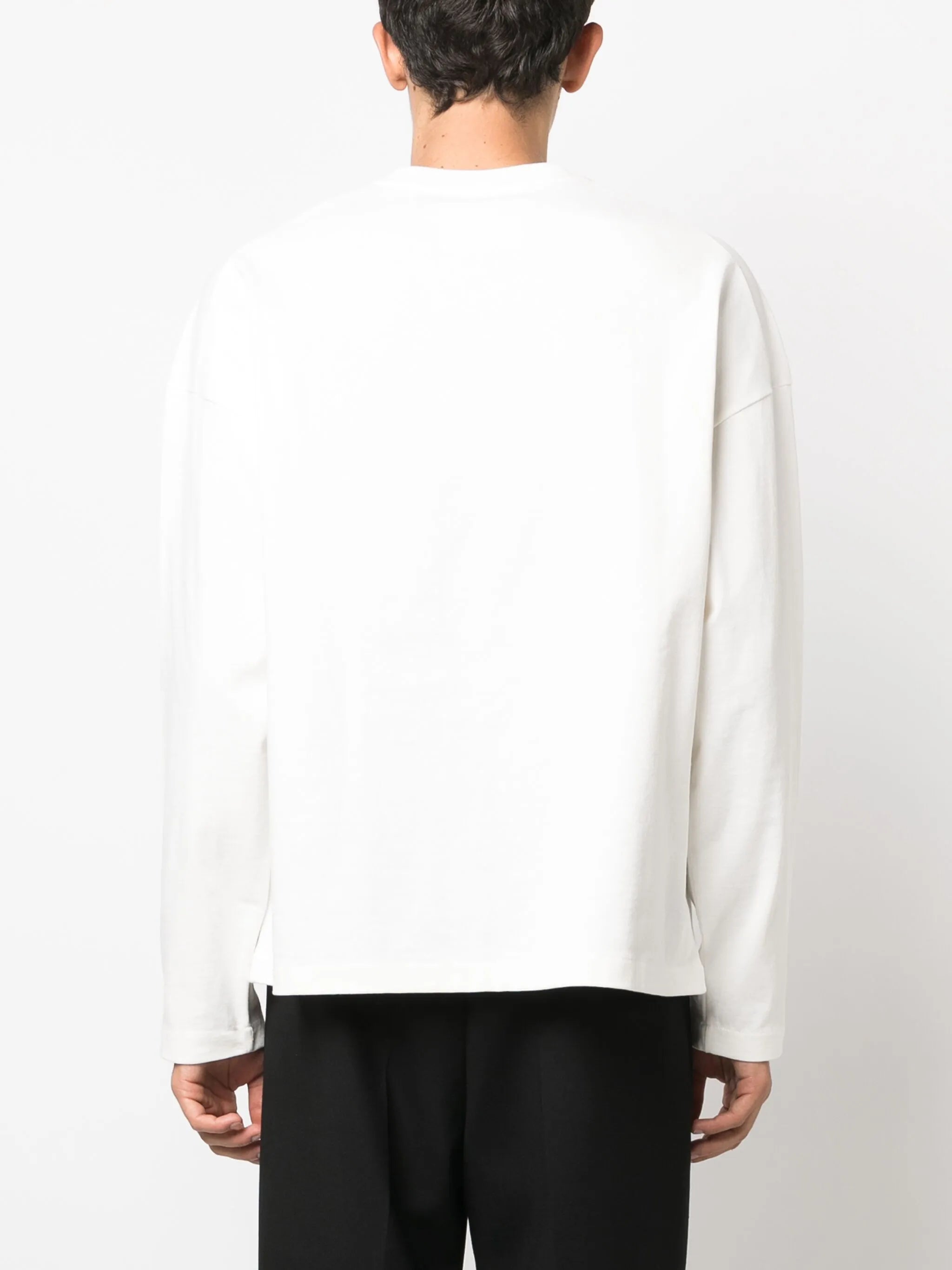 logo-print cotton sweatshirt