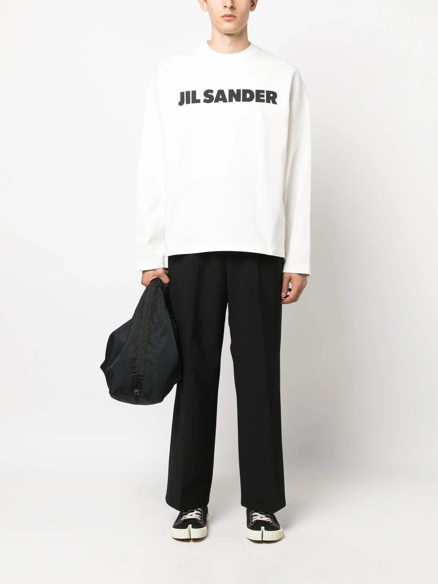logo-print cotton sweatshirt