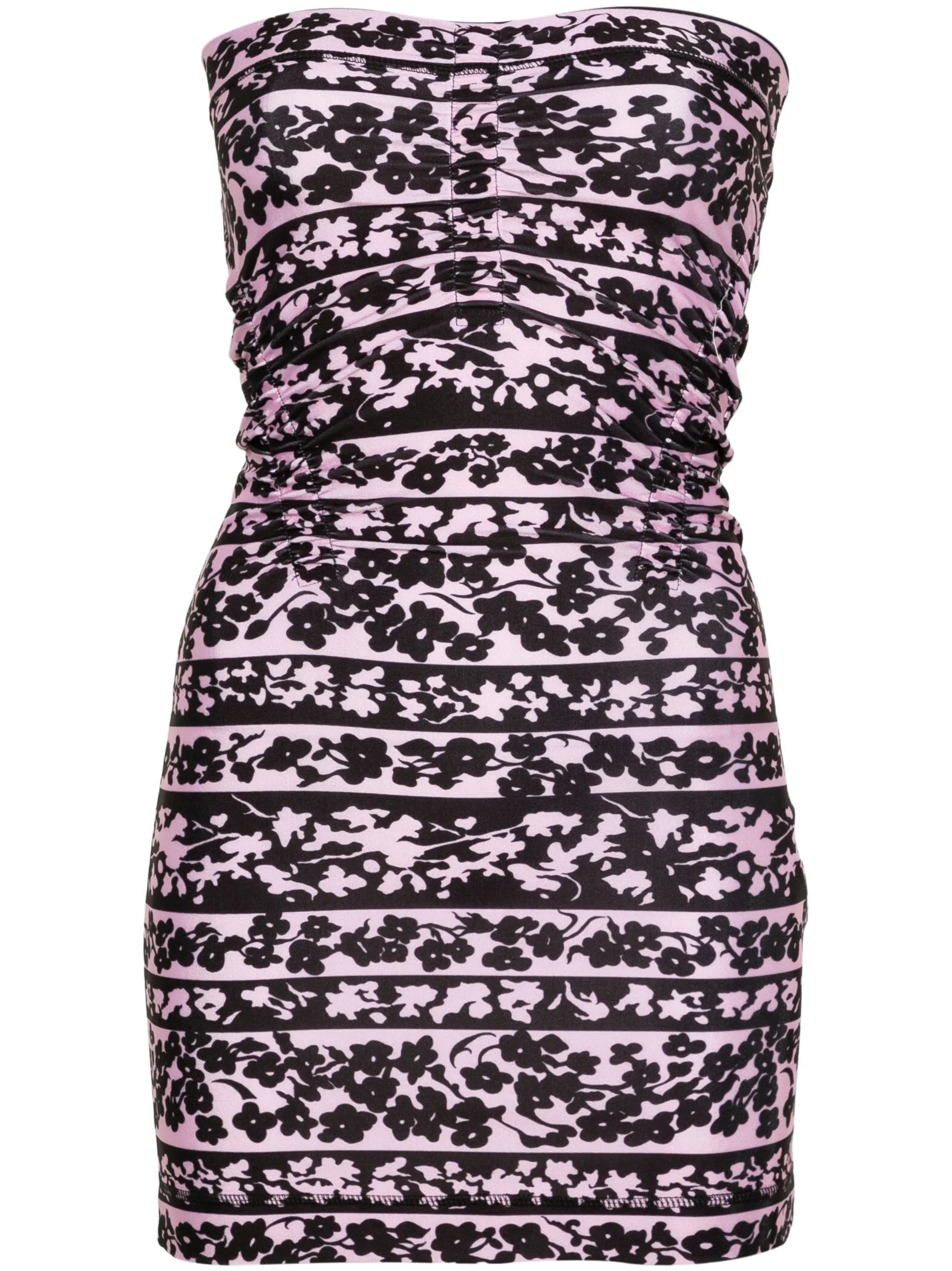 Skinn Blossom-print minidress