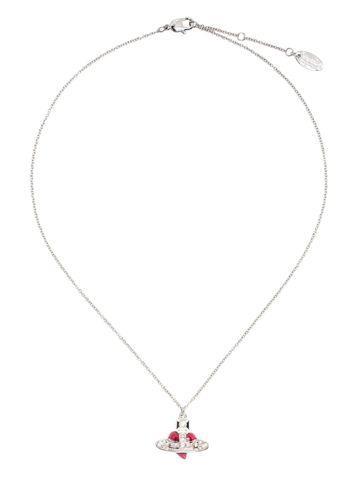 New Diamante Heart pendant necklace