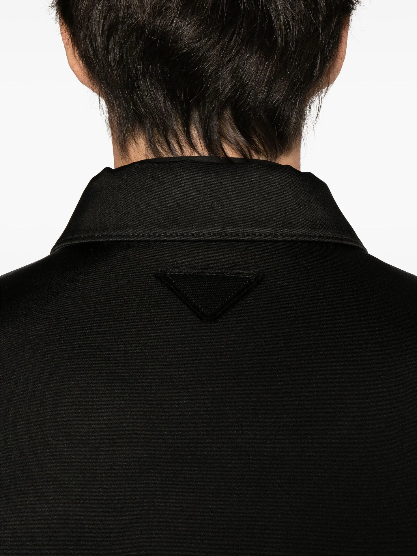 triangle-logo blouson jacket