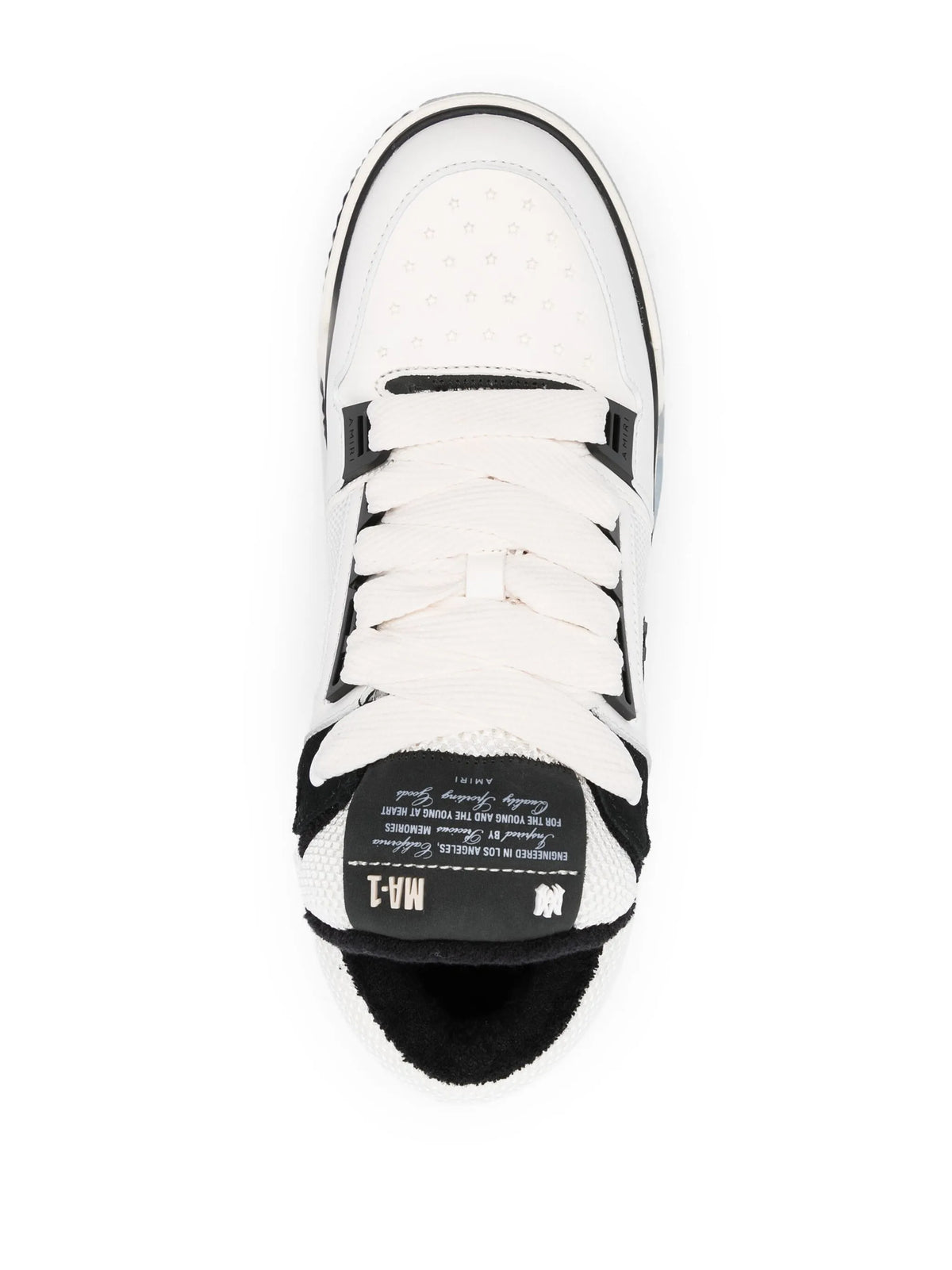 MA-1 leather sneakers