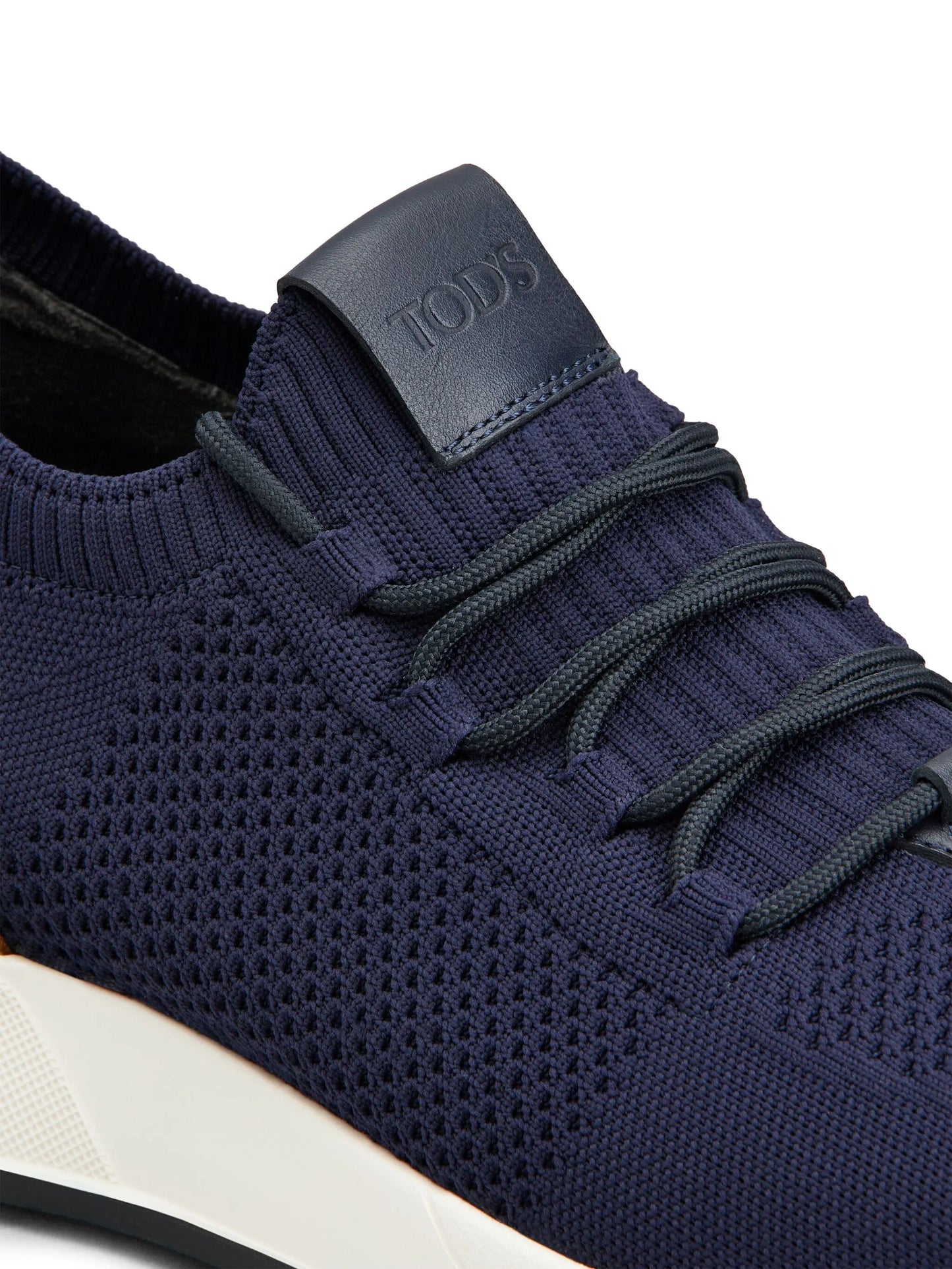 sock sneakers in technical fabric and leather