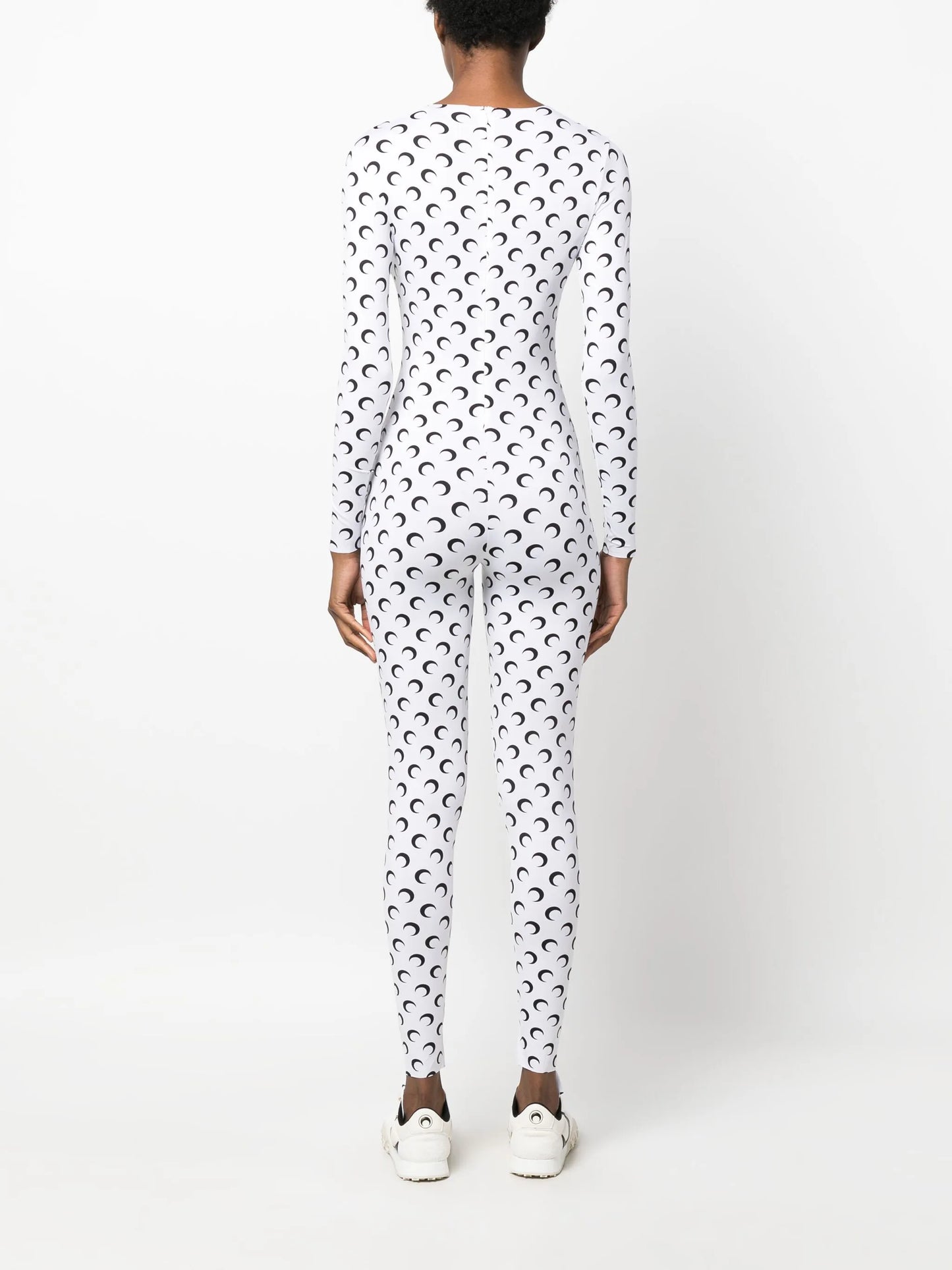 All Over Moon jersey catsuit