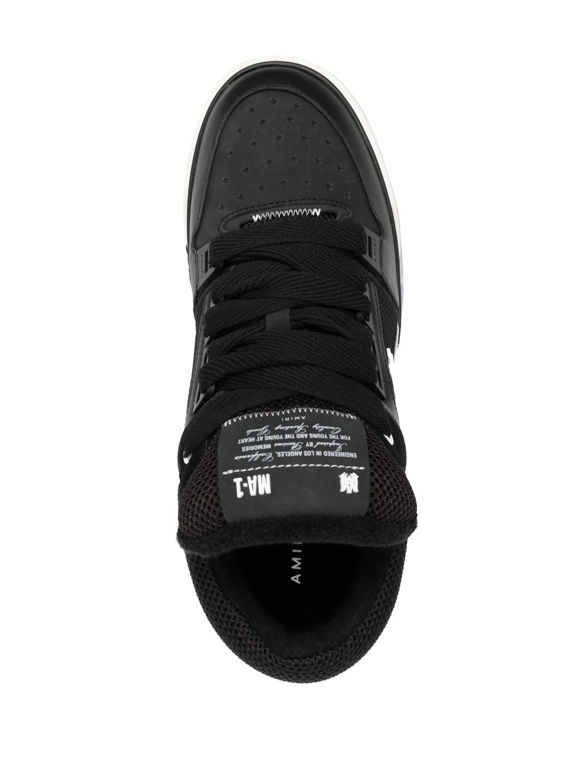 logo-patch lace-up sneakers