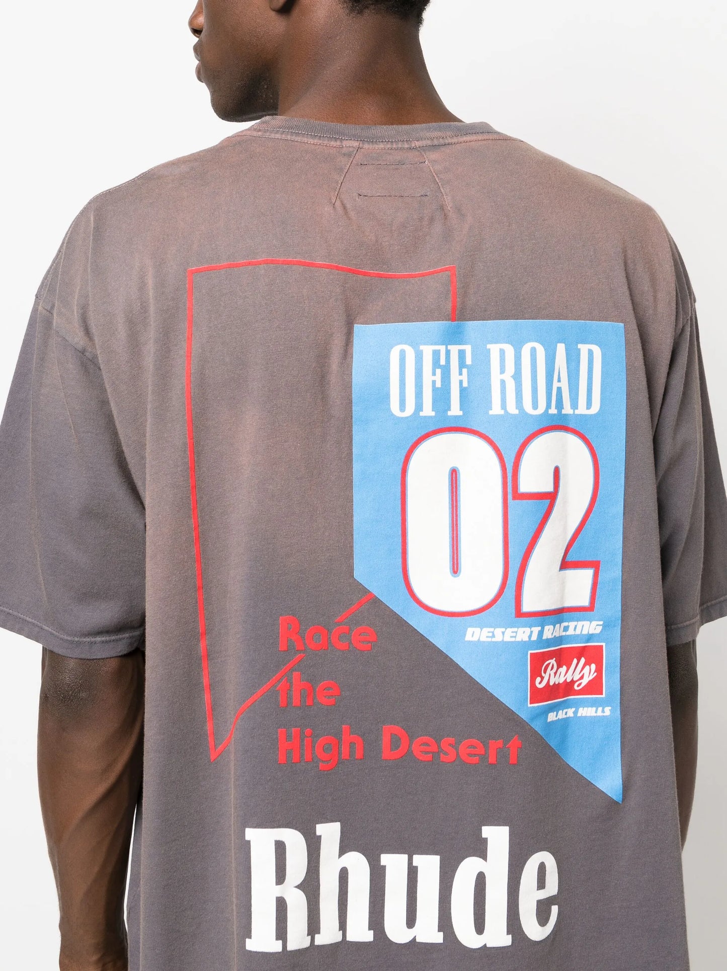 O2 Off-Road print cotton T-shirt