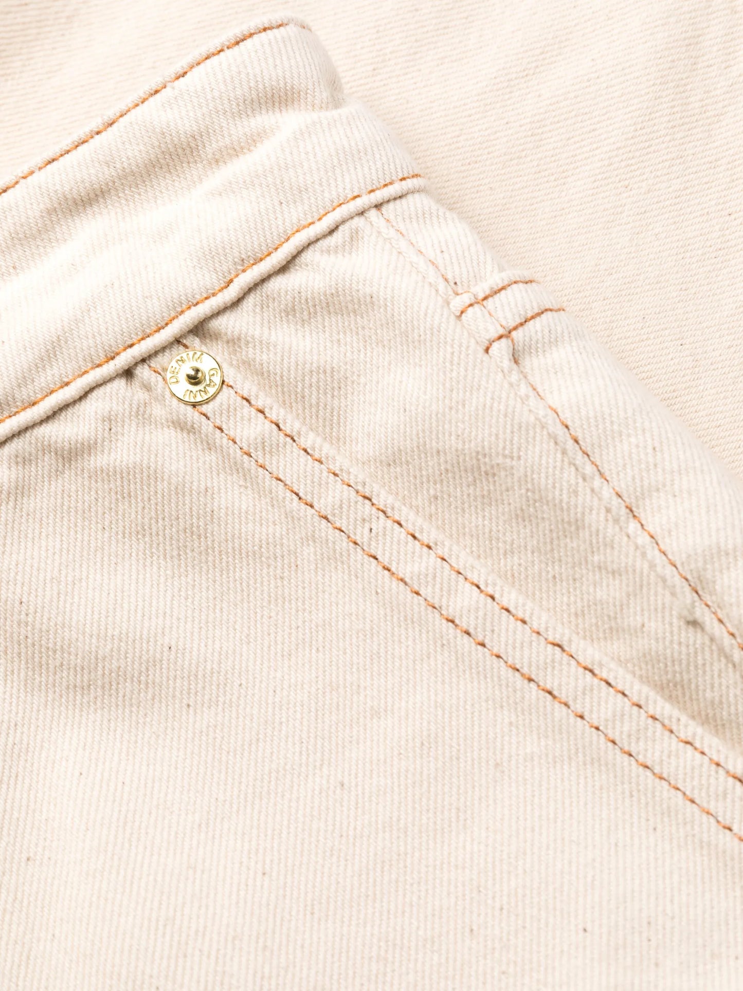 high-waist straight-leg jeans