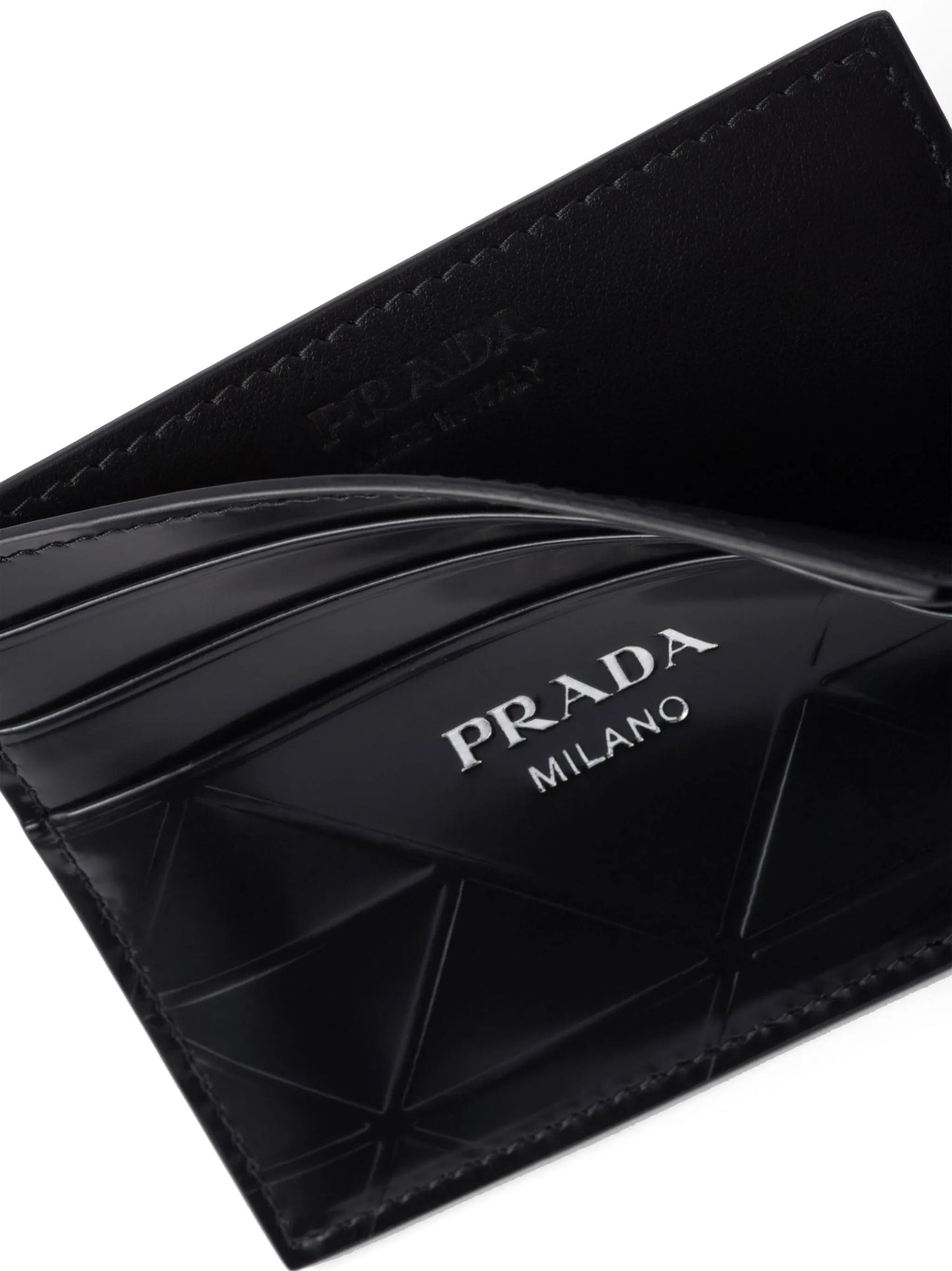 logo-print cardholder