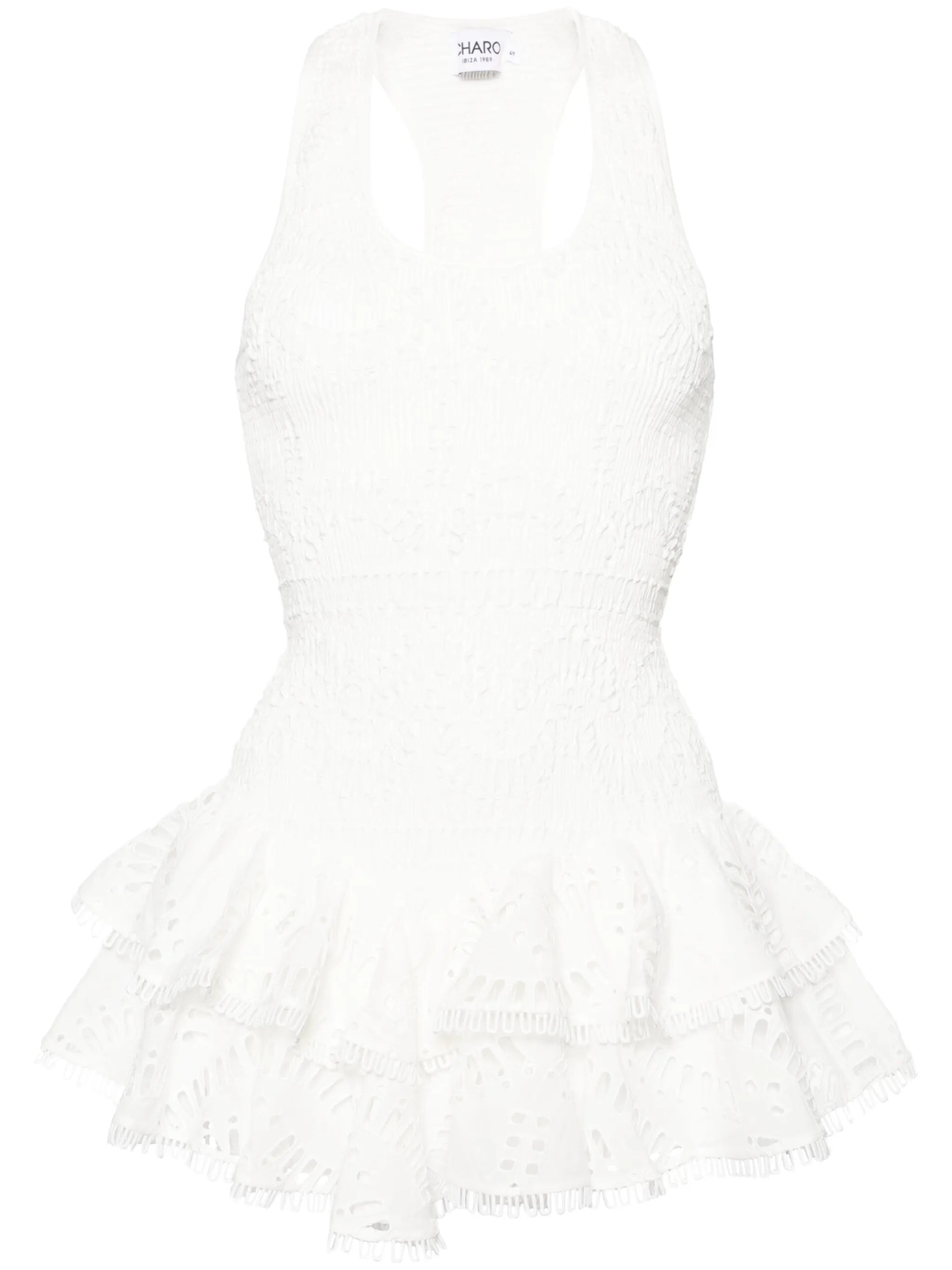 Virka broderie anglaise minidress