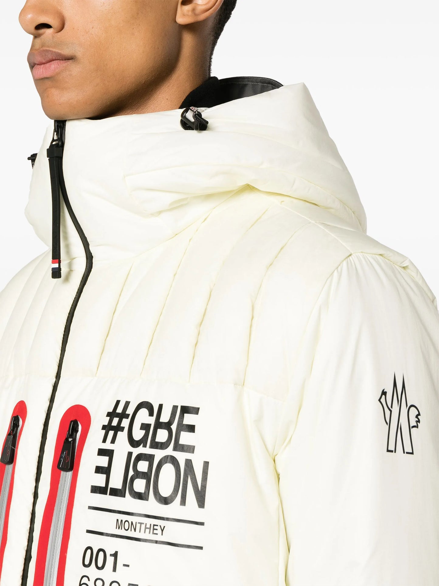 Monthey hooded quilted jacket