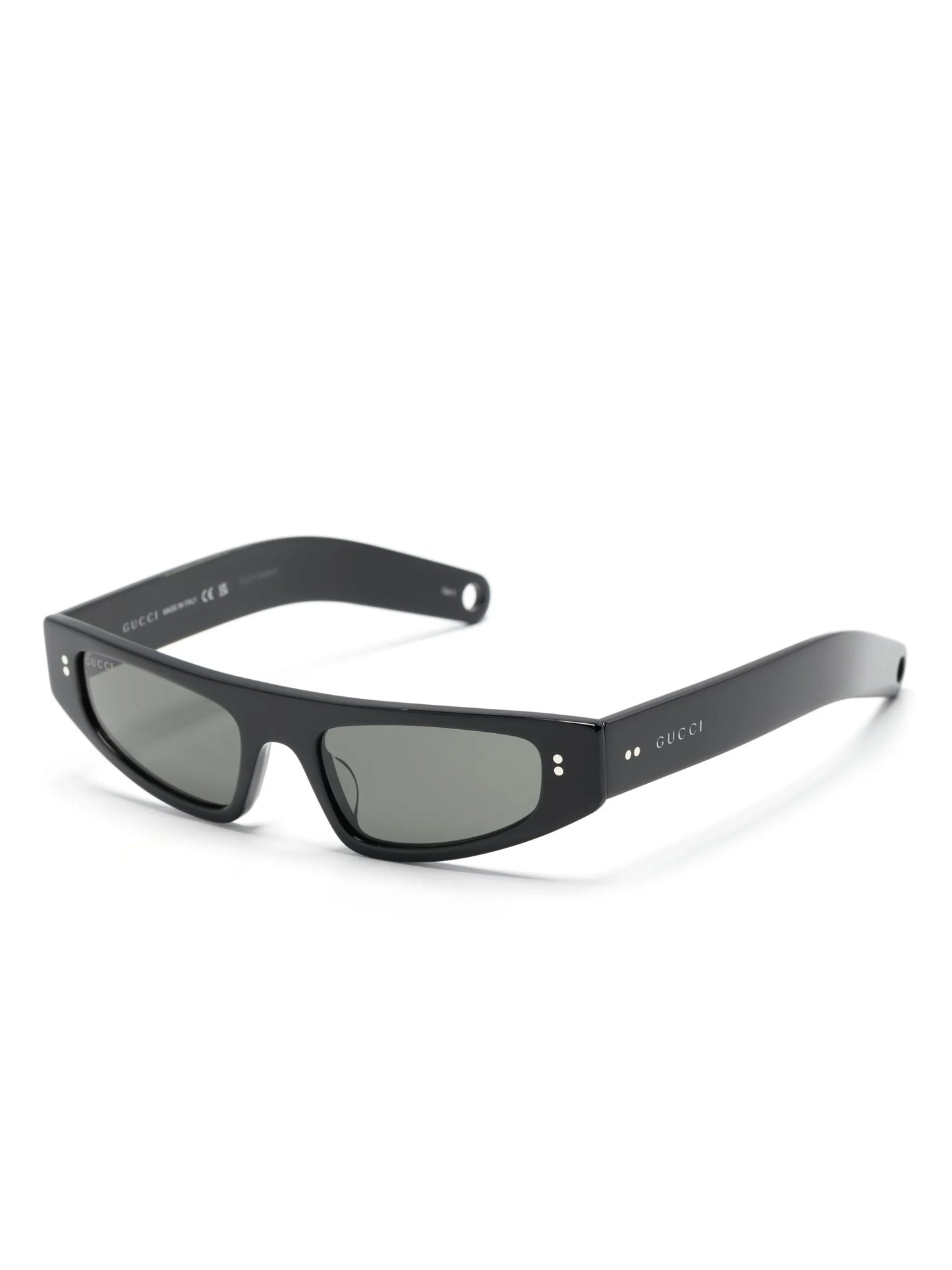 tinted cat-eye sunglasses