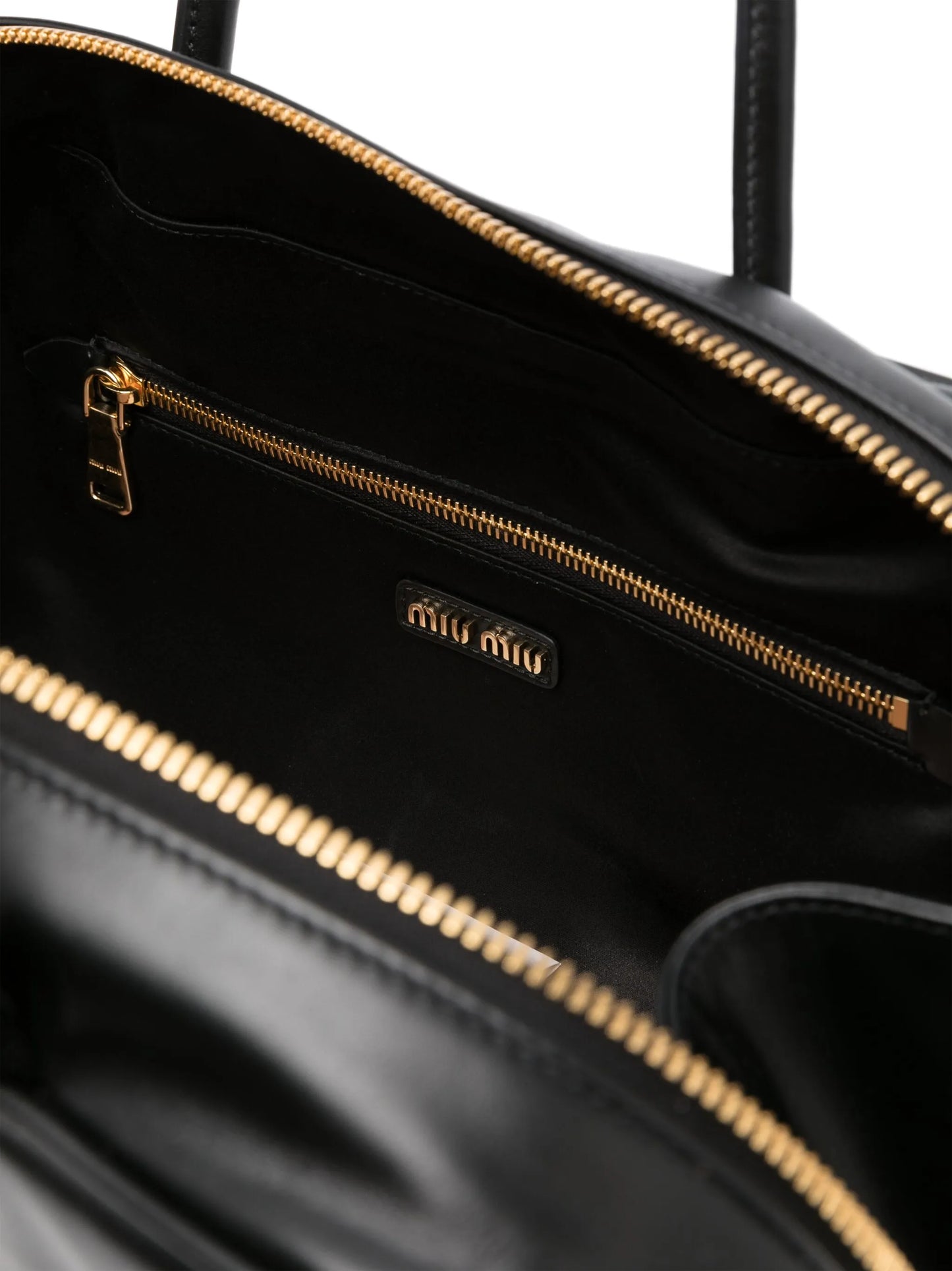 logo-embossed tote bag